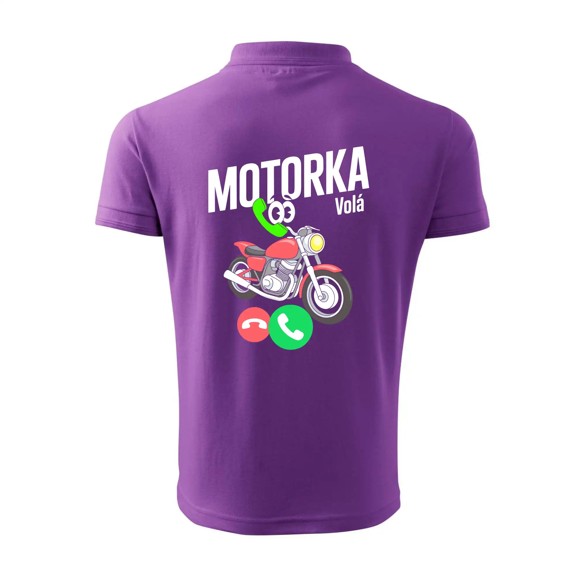 Karikatura motorka silnice volá