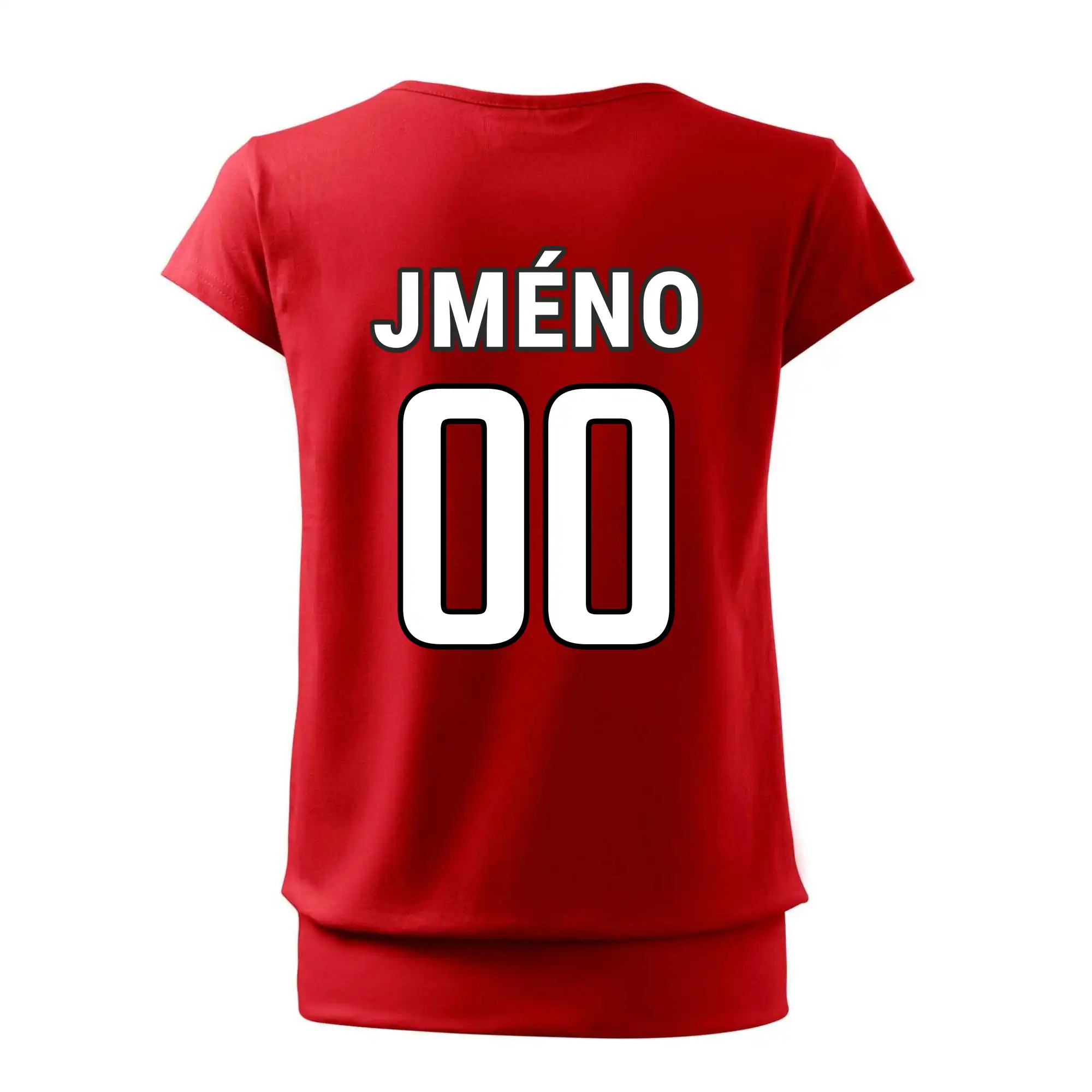Fotbalový dres - vlastní jméno a číslo