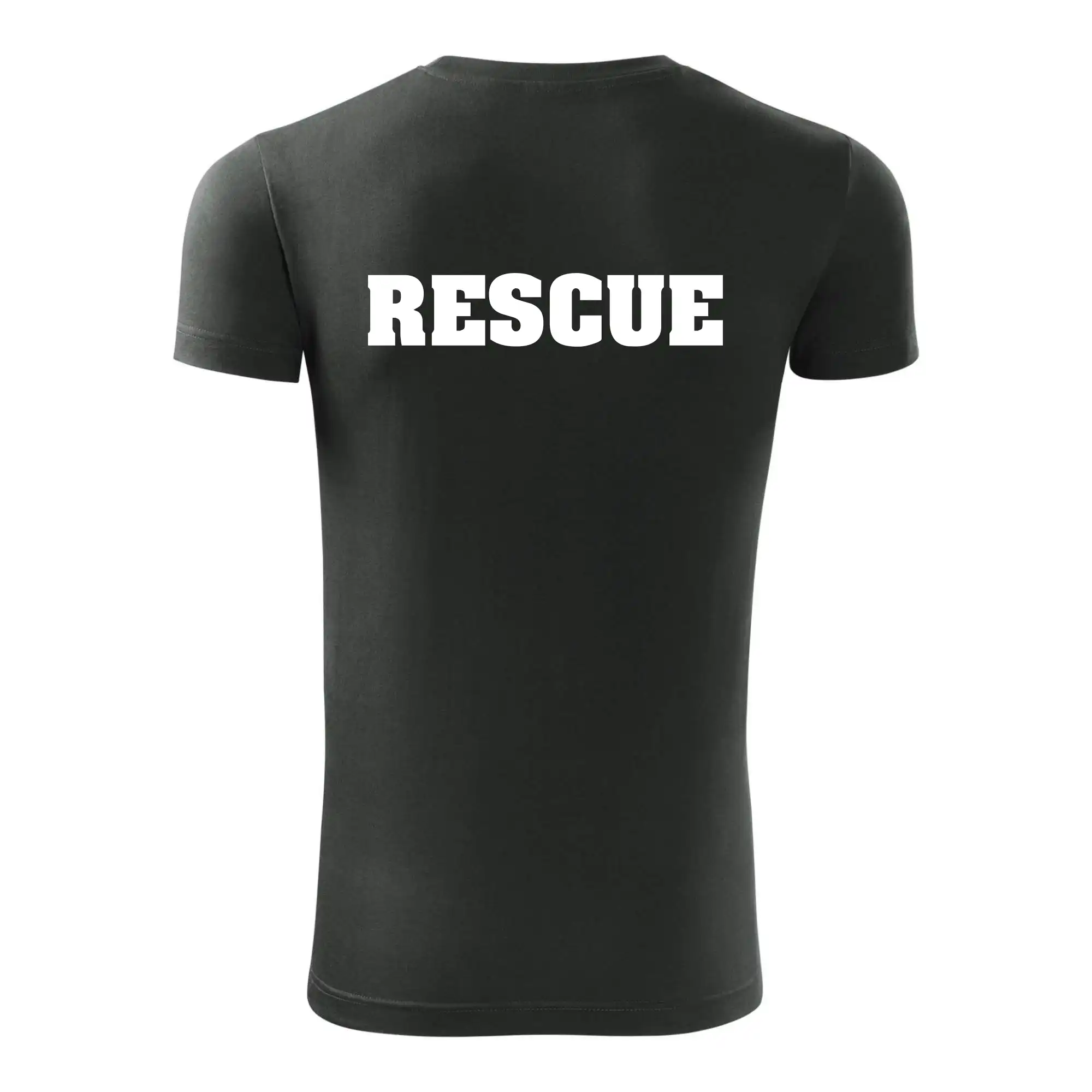 Rescue - Hvězda na prsu +  nápis na zádech