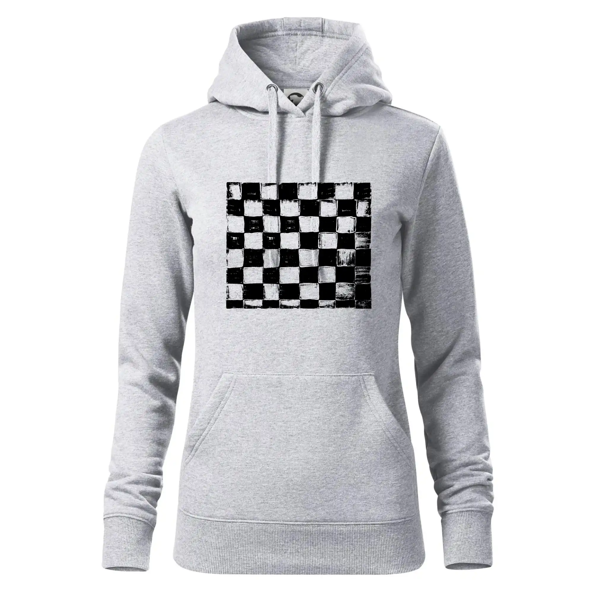 Šachovnice černá kreslená