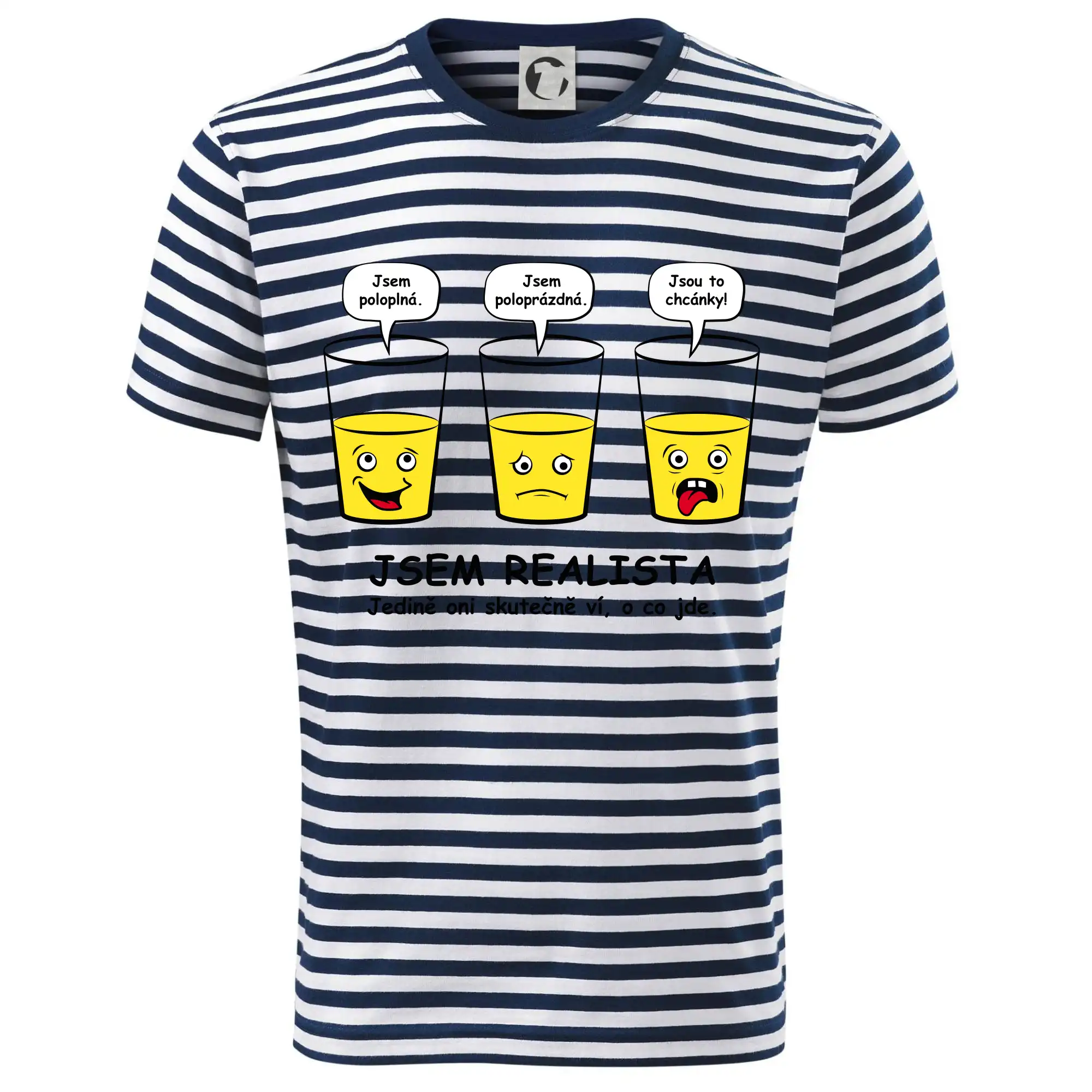 Jsem realista - skleničky (Hana-creative)