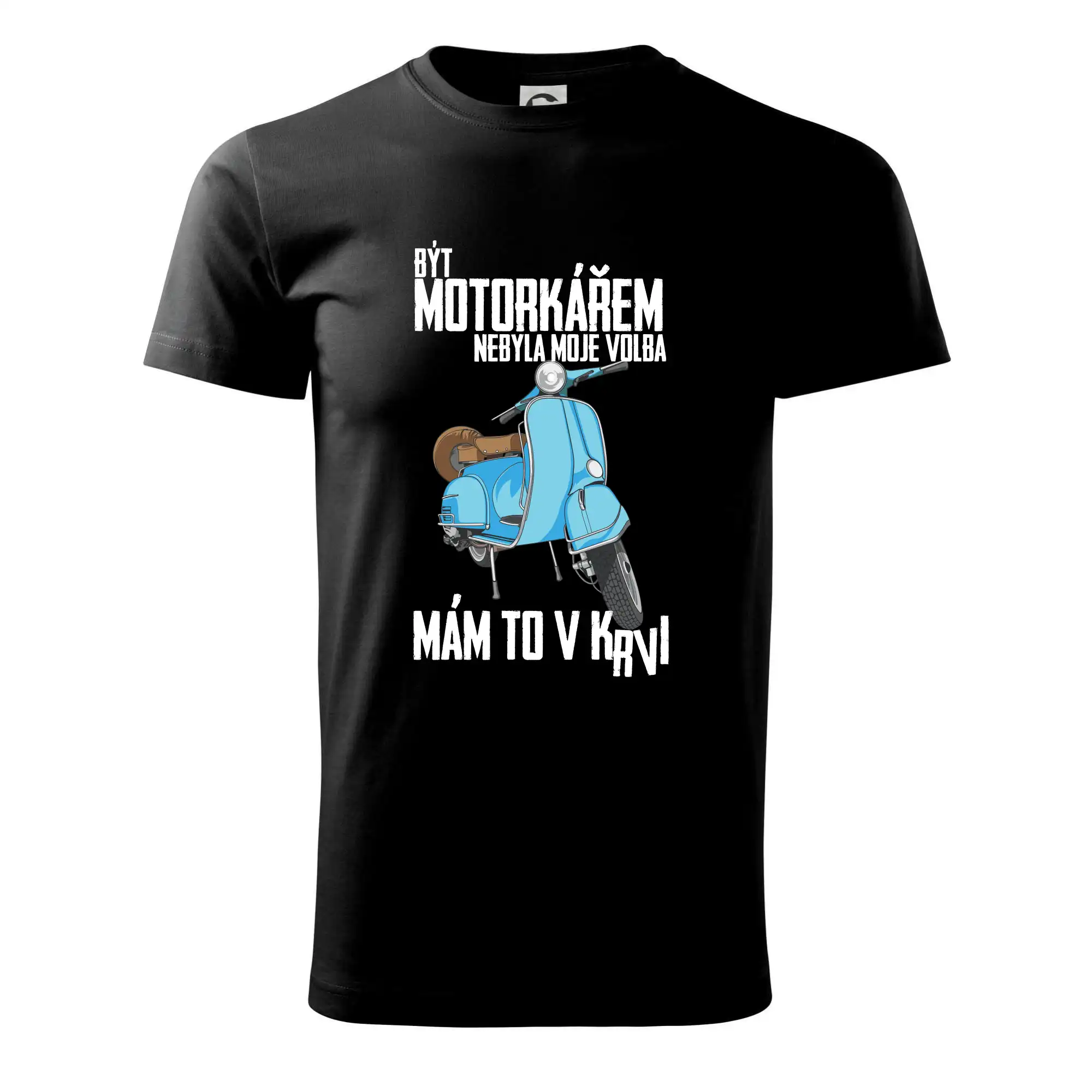 Být motorkářem nebyla moje volba skútr