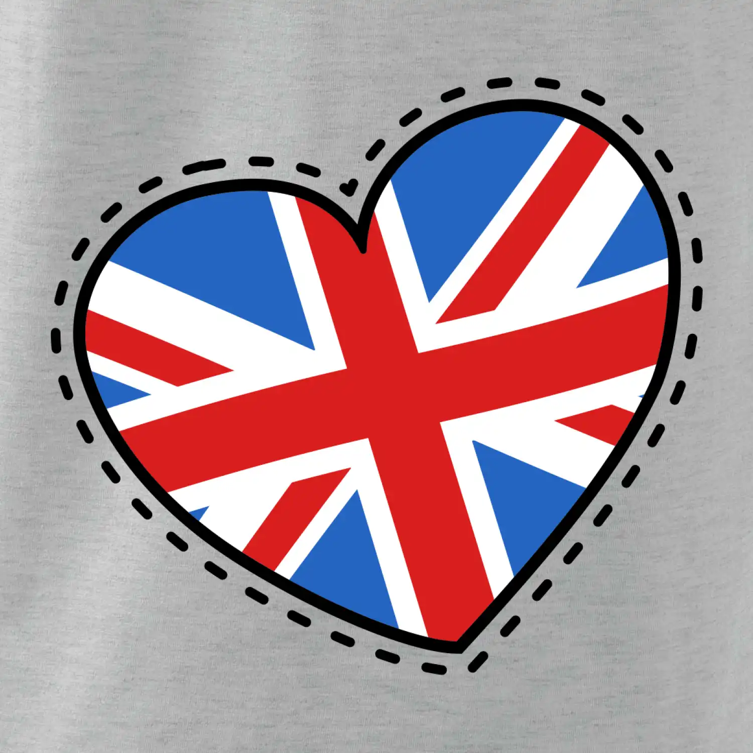 Británie srdce prso