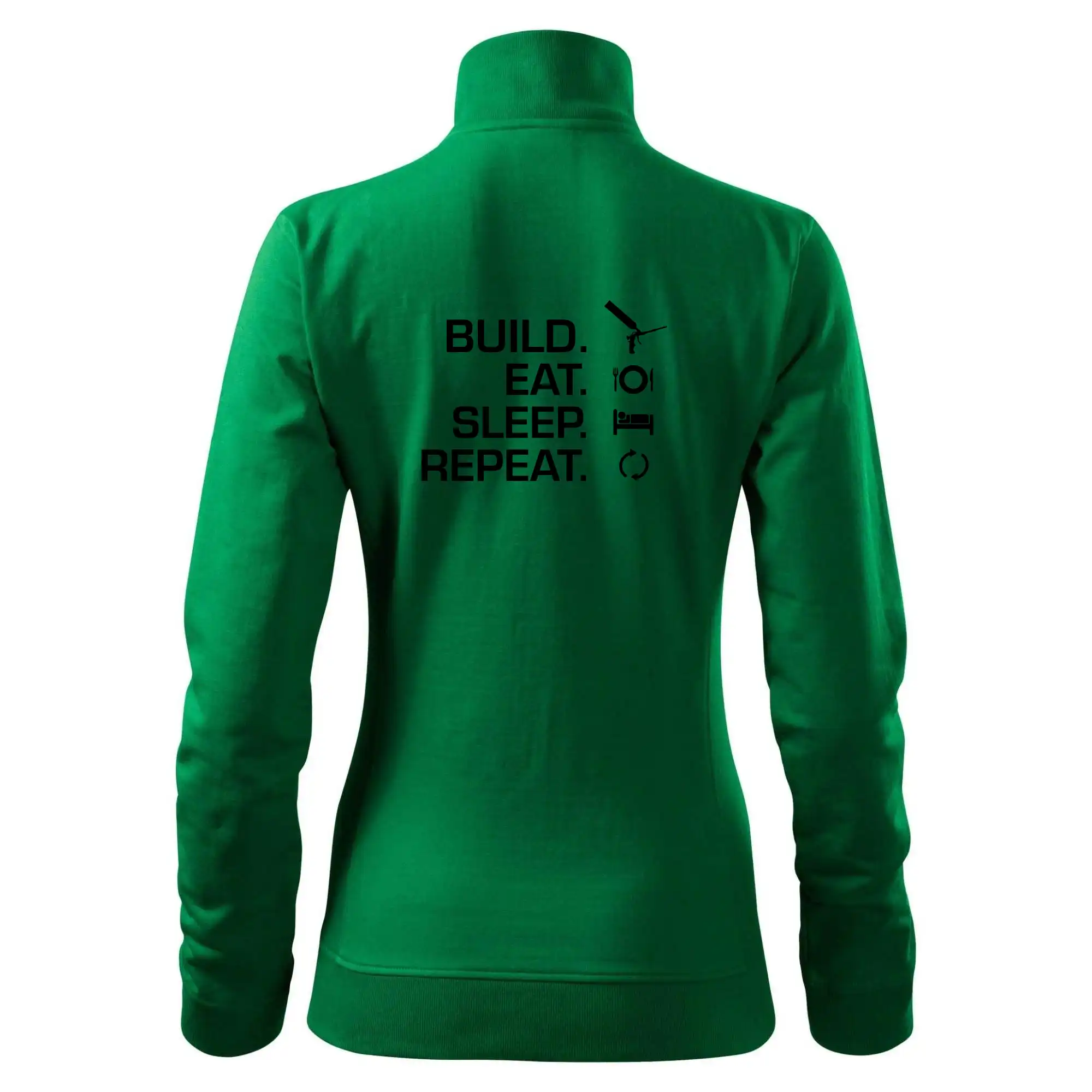 Build eat sleep repeat - montážní pěna