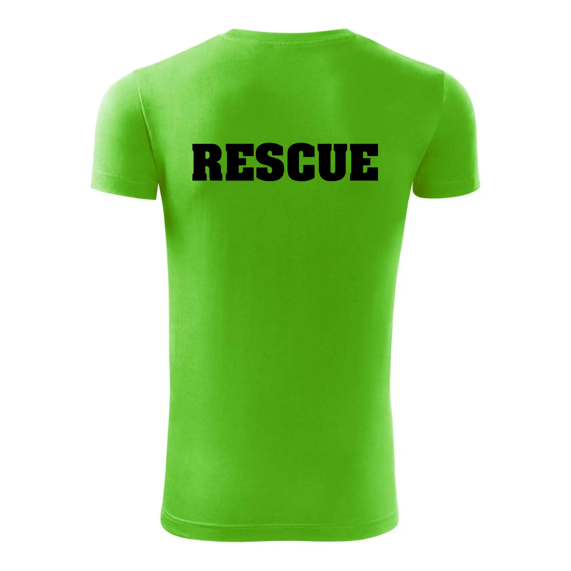 Rescue - Hvězda na prsu +  nápis na zádech