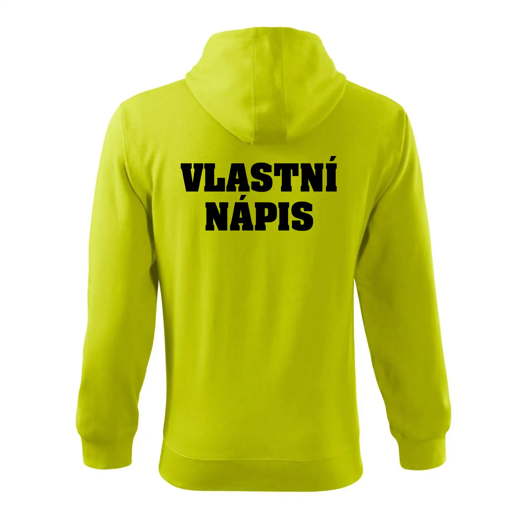 Hvězda života - vlastní nápis vpředu a vzadu