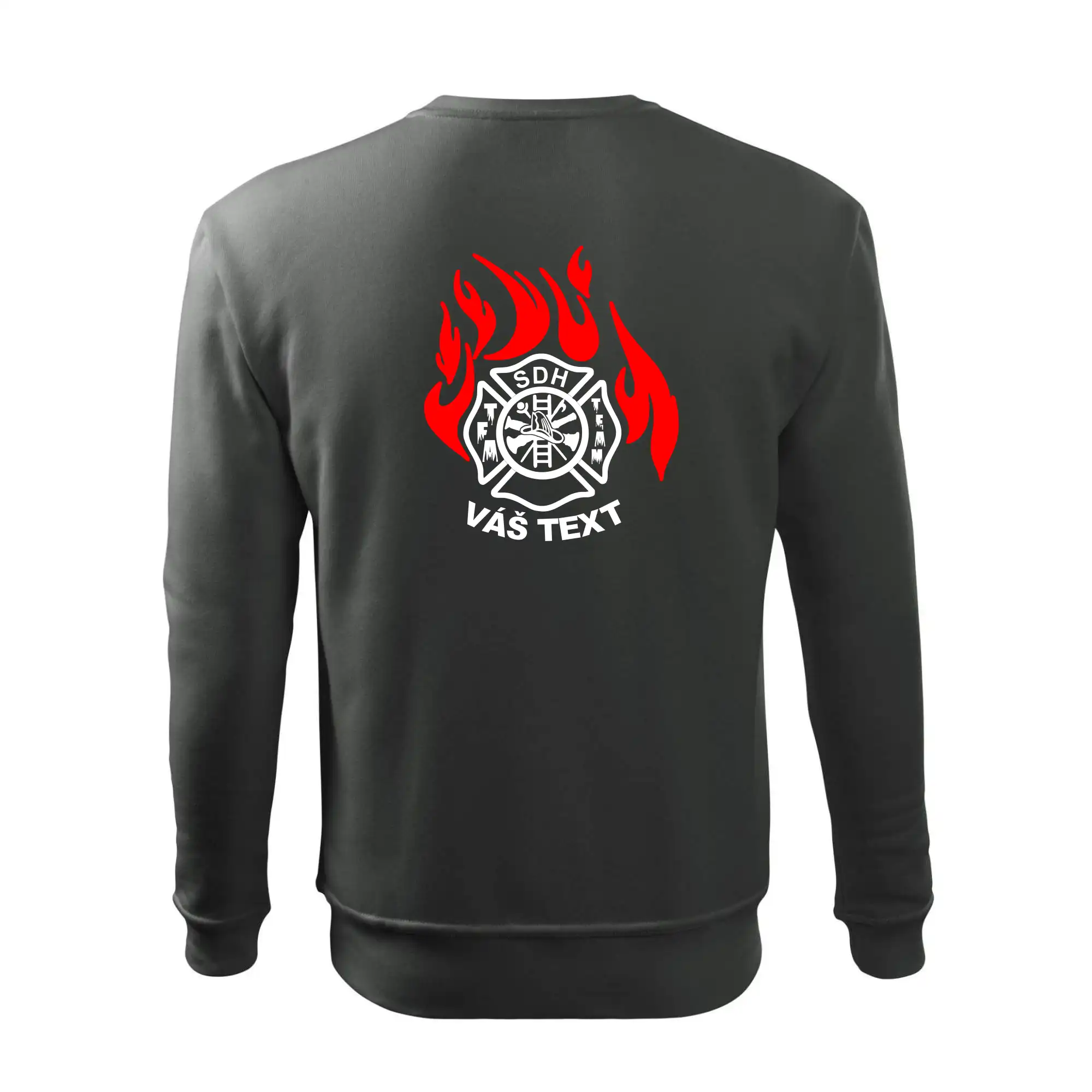 TFA Sport SDH (červený oheň) - Vlastní nápis