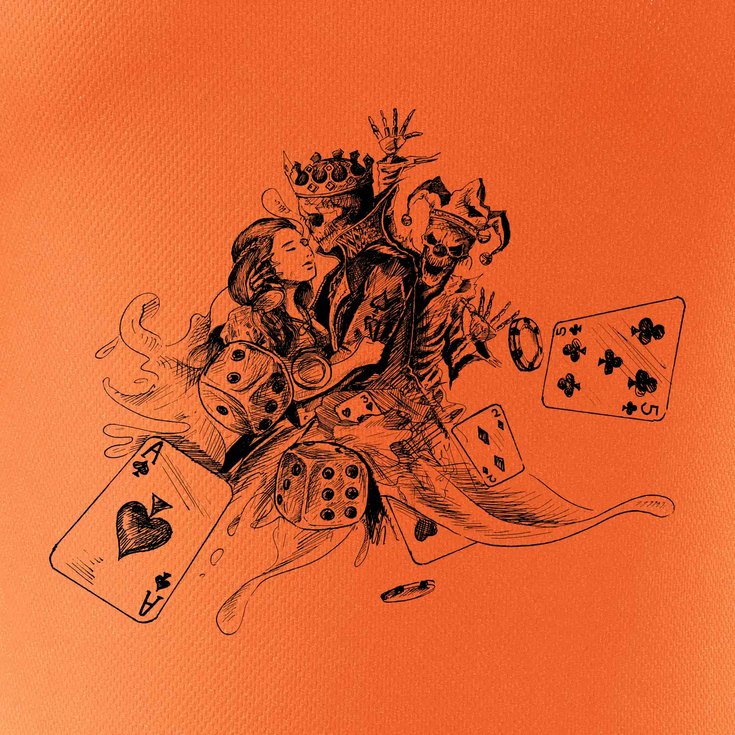 Poker skica