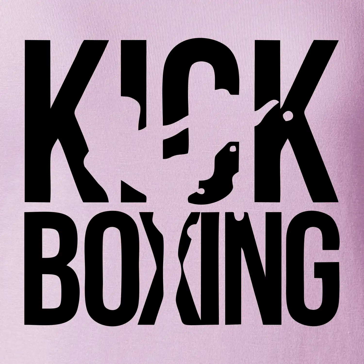 Nápis Kick Boxing