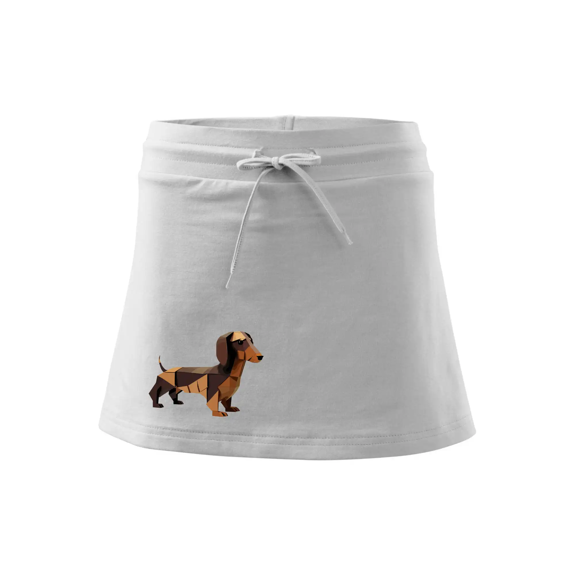 Jezevčík - slepený z papíru