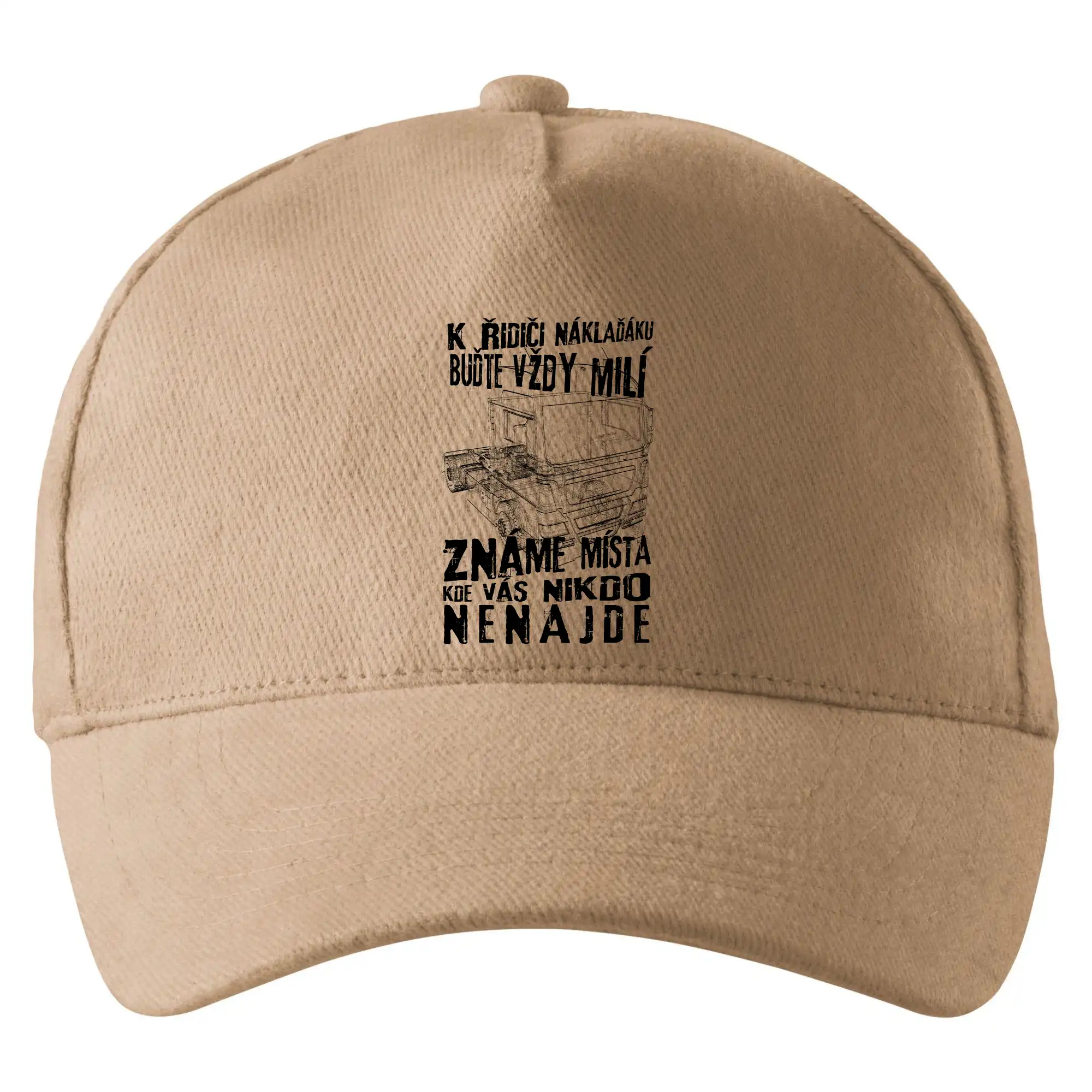 K řidiči náklaďáku buďte vždy milý