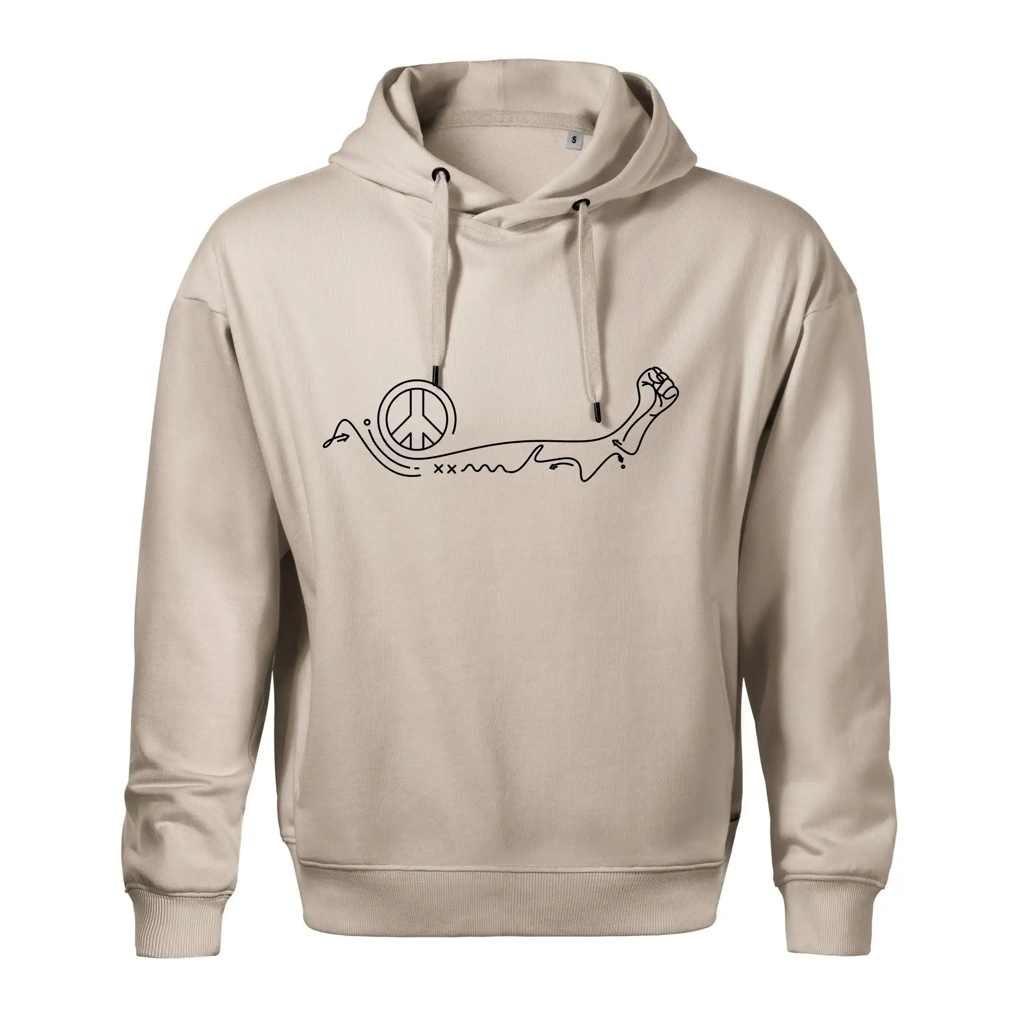 Pěst a symbol míru