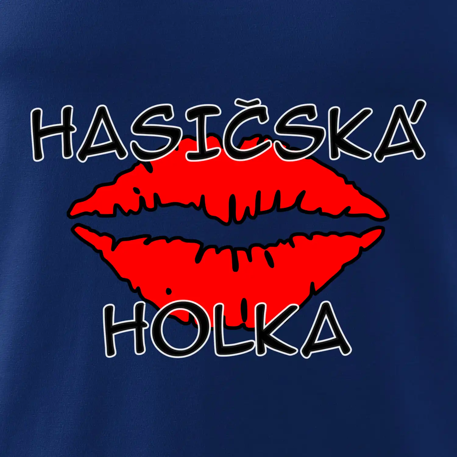 Hasičská holka - pusa