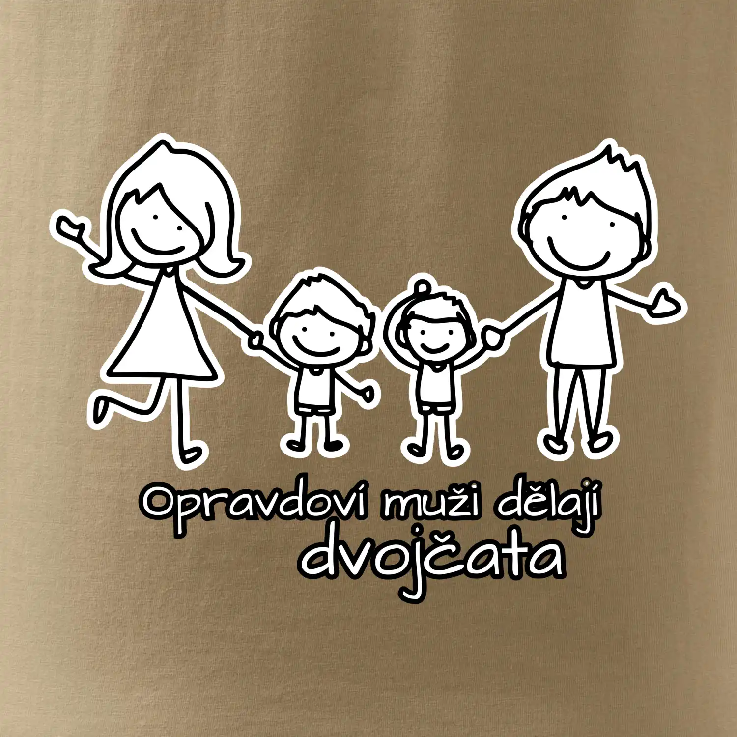 Opravdoví muži dělají dvojčata - kluk kluk
