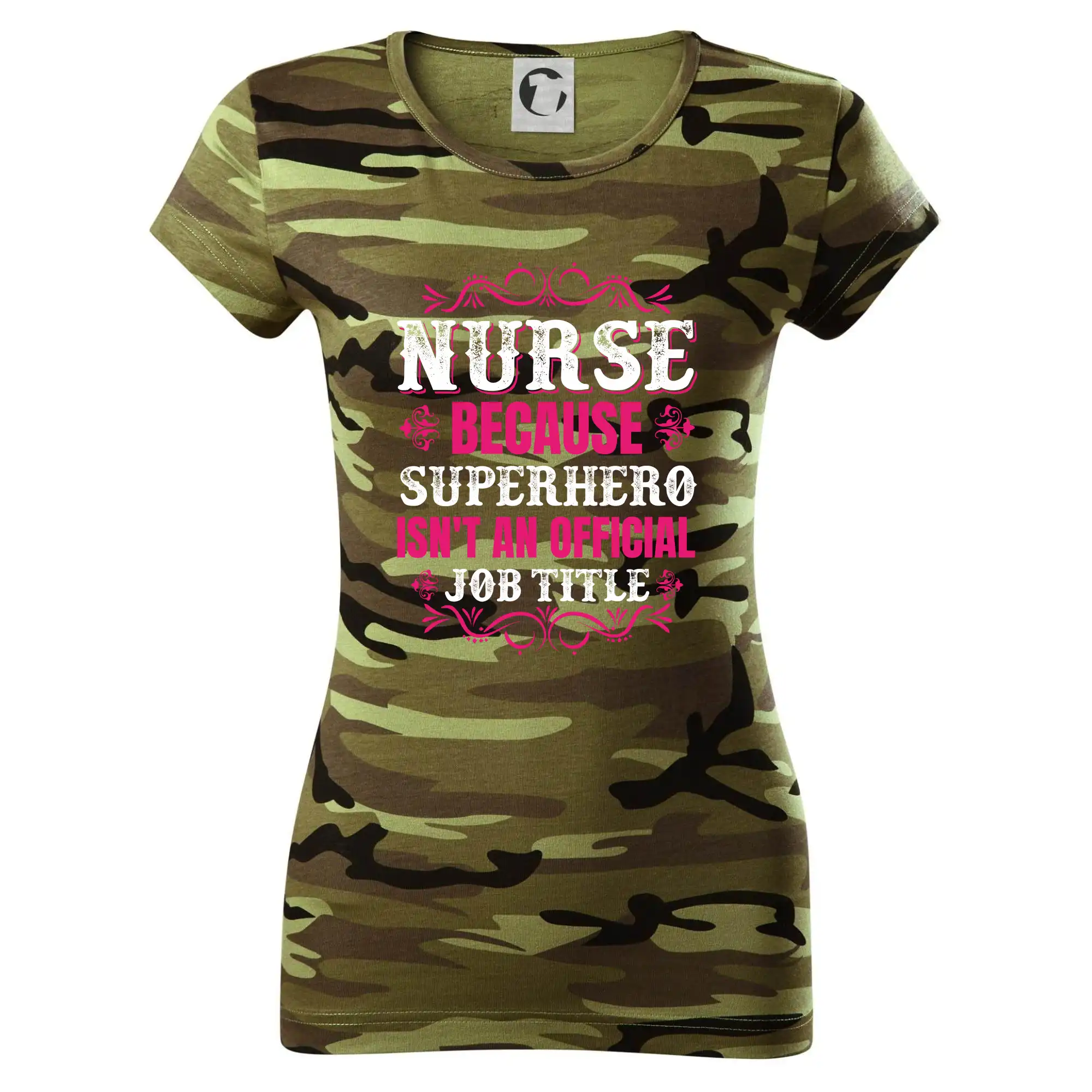 Nurse because superhero isnt an official job tittle