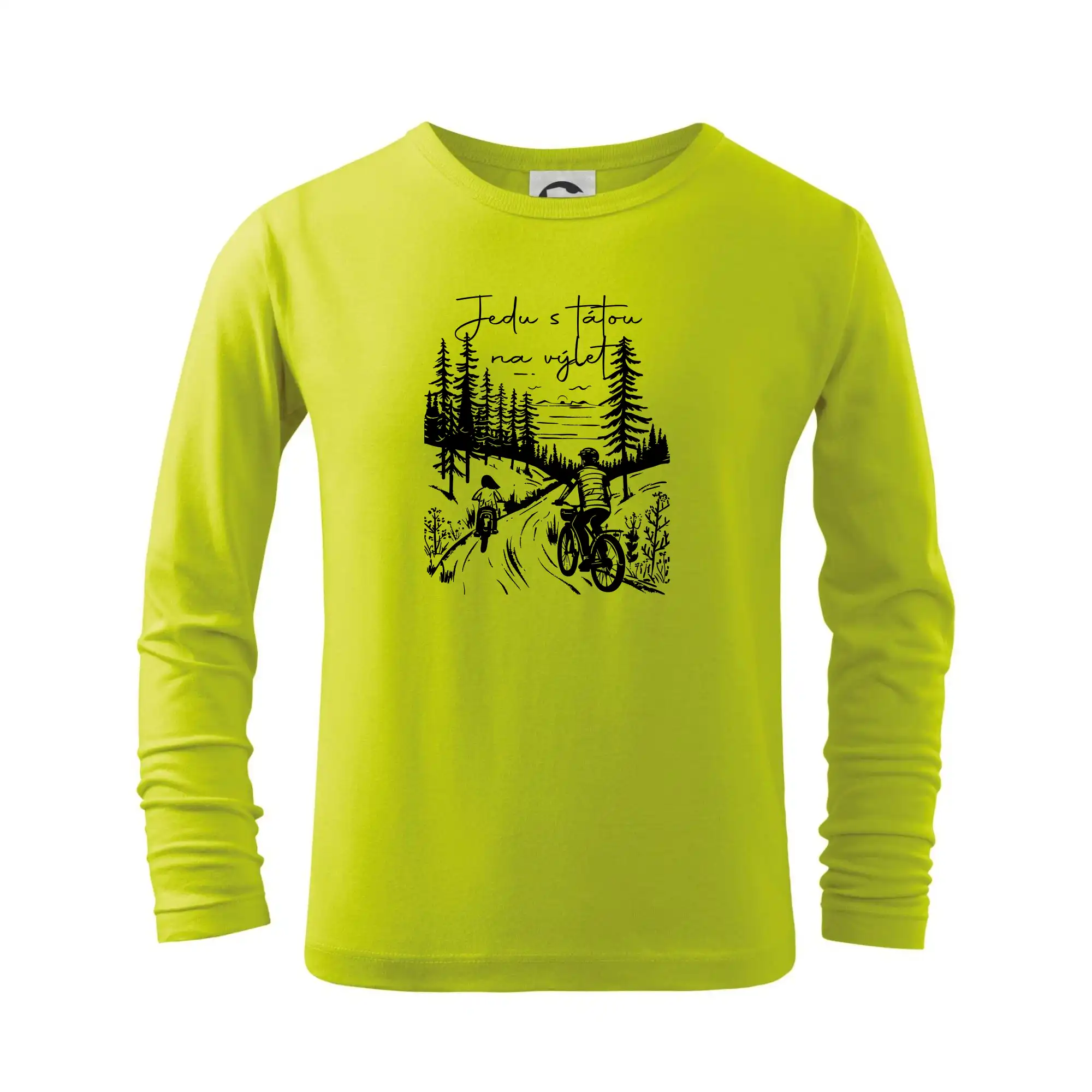 Cyklistika  - Jedu s tátou na výlet - Táta a dcera