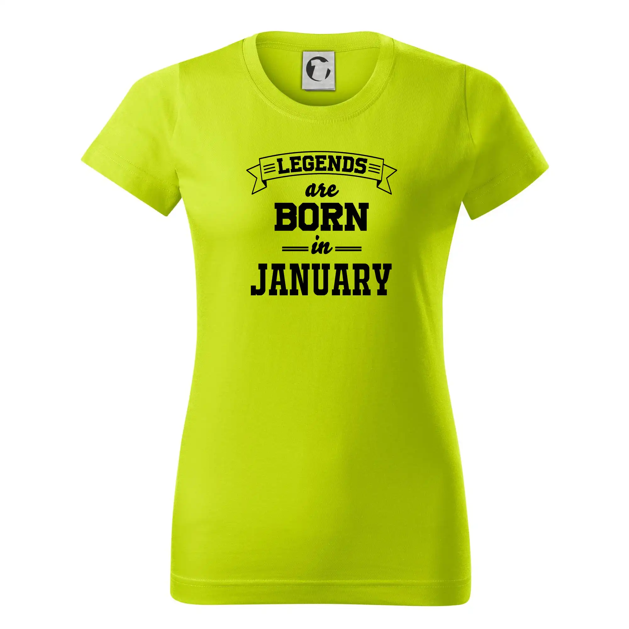 Legends are born in January