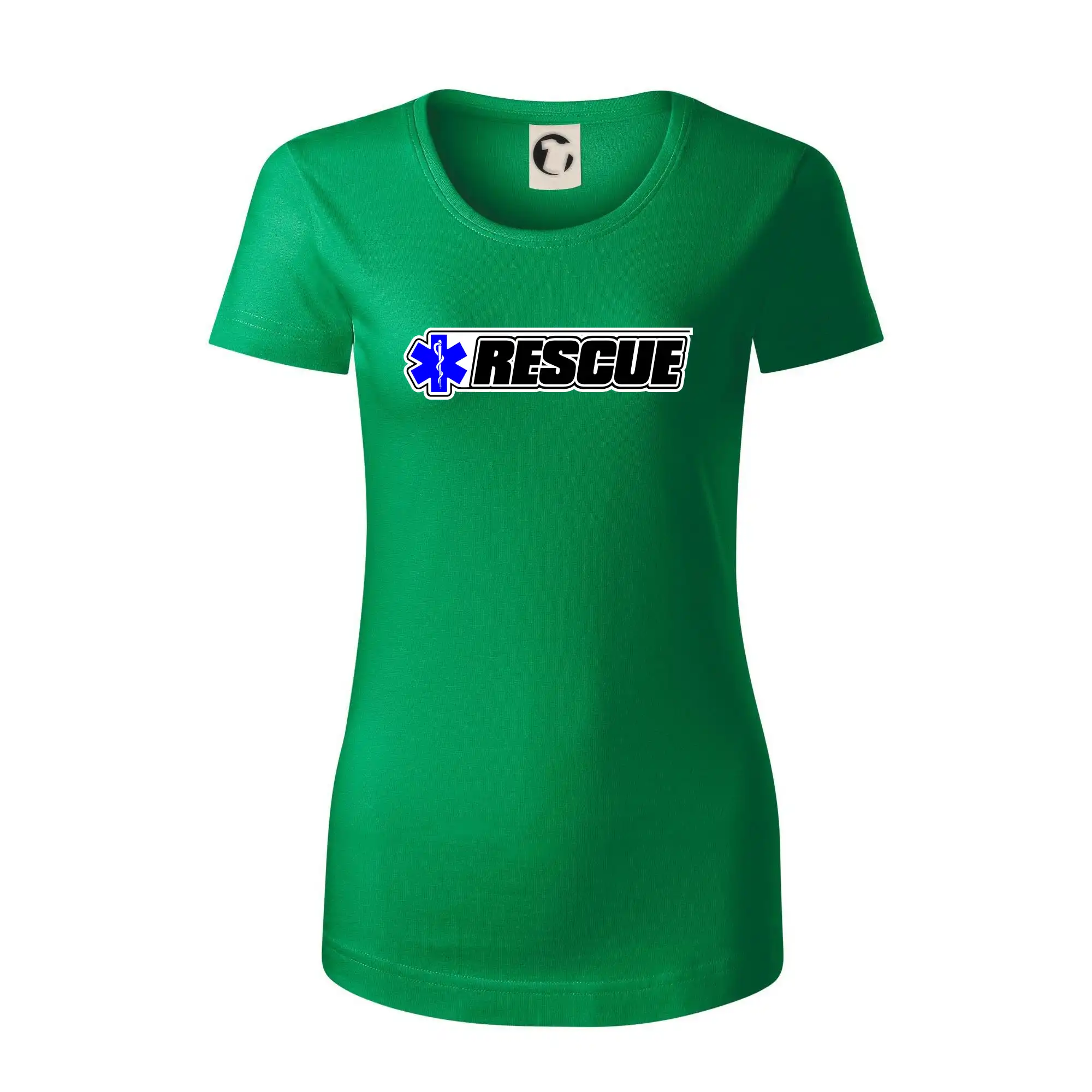 Záchranář rescue kříž modrý