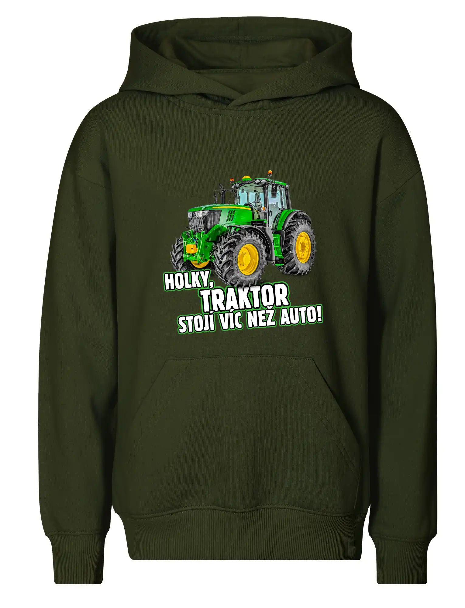 Holky, traktor stojí víc než auto