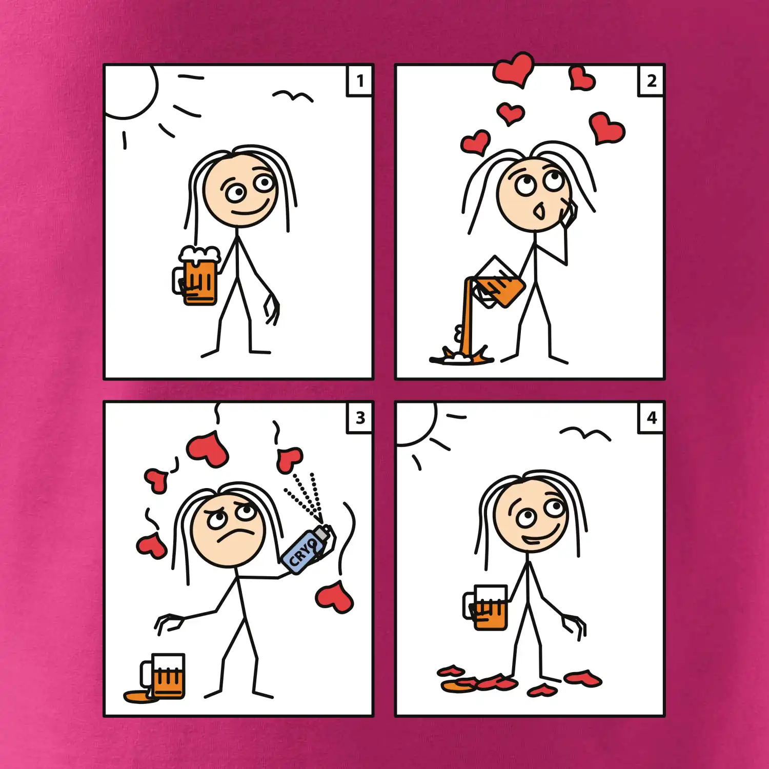 Láska já a pivo (Hana-creative)