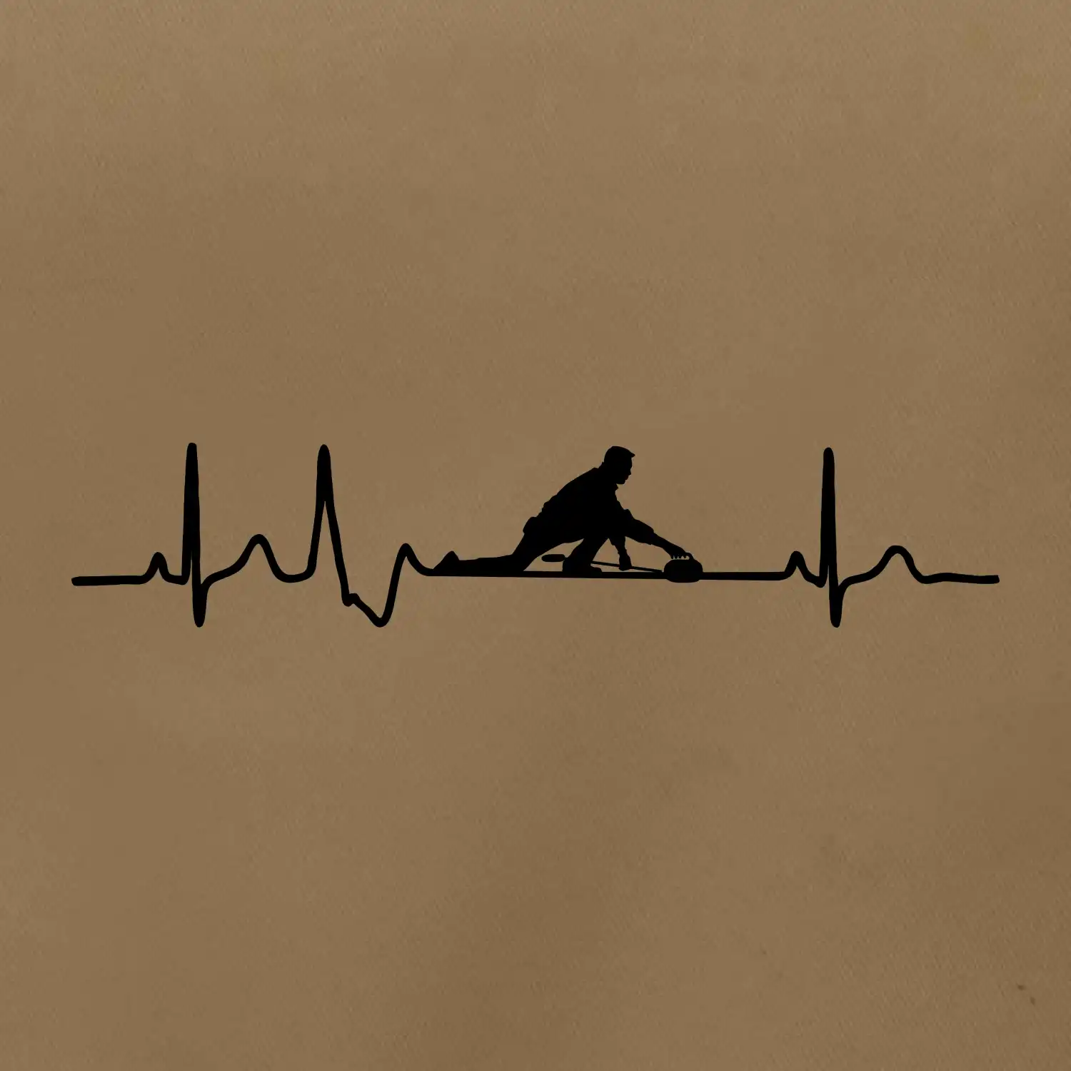 EKG curling