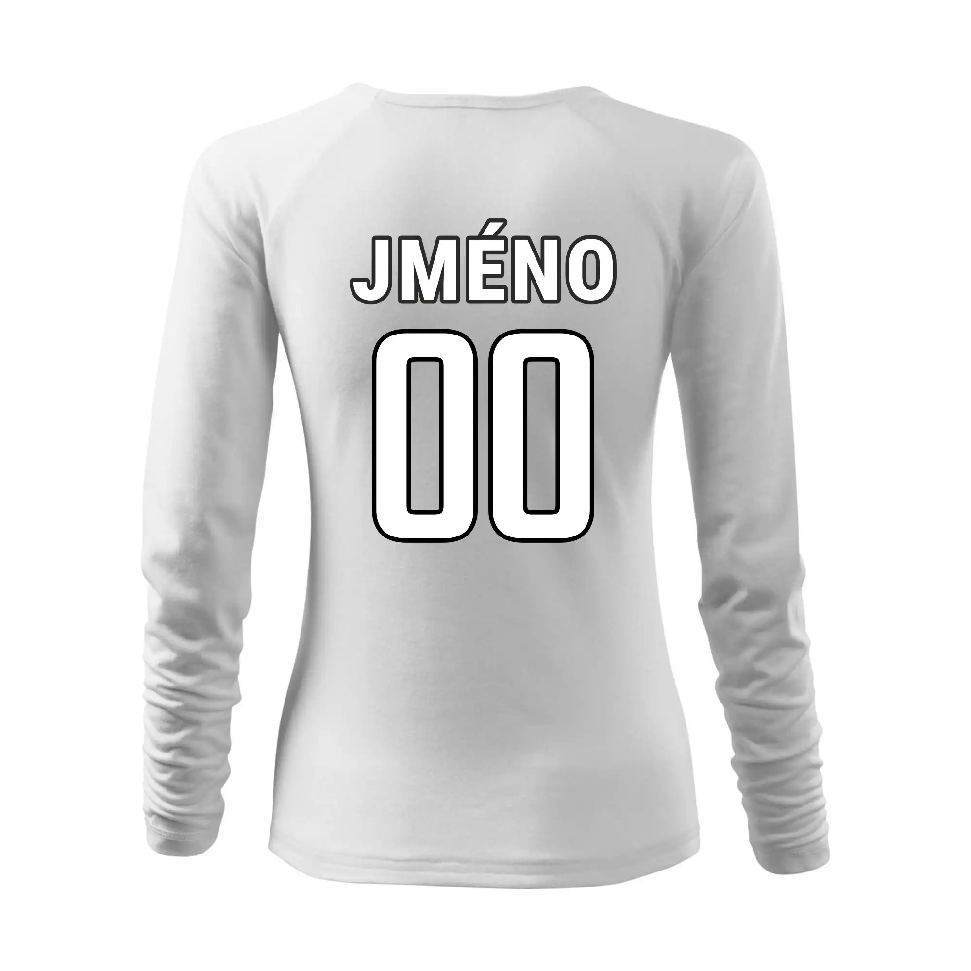 Florbalový  dres - vlastní jméno a číslo