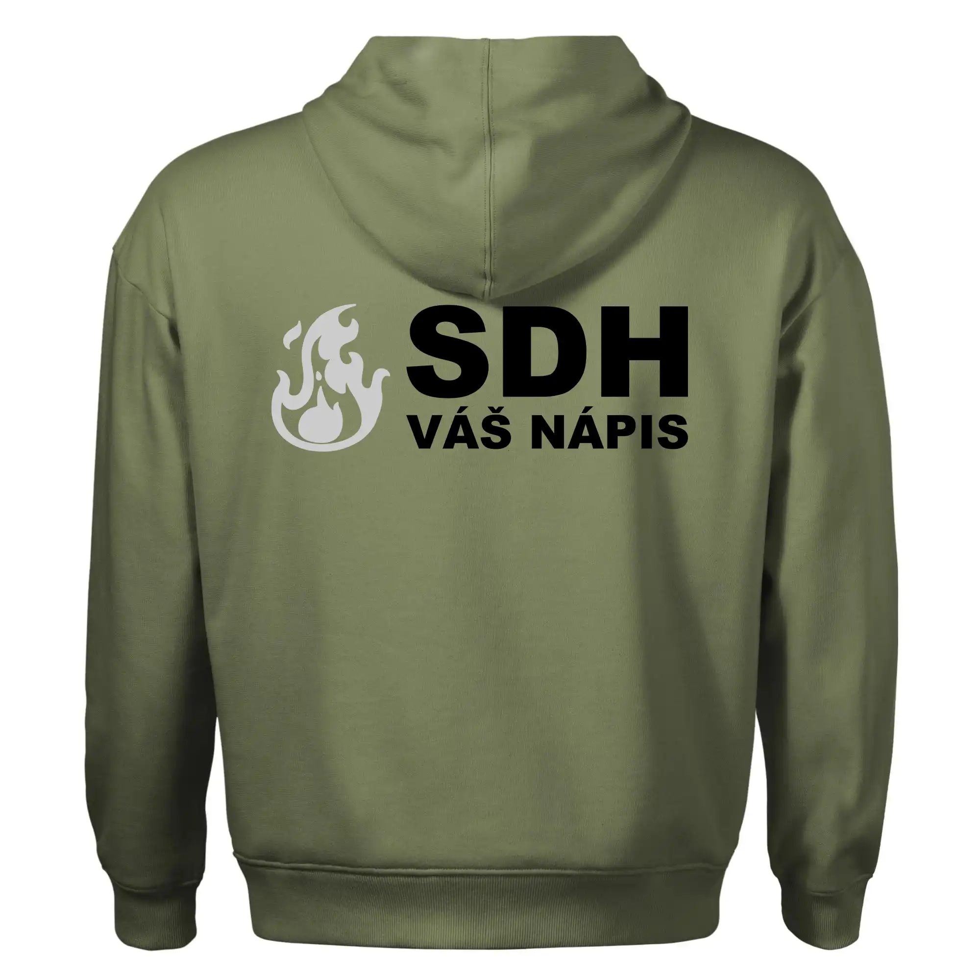 SDH REFLEXNÍ nápis (oheň, firesport, název sboru - vlastní nápis)