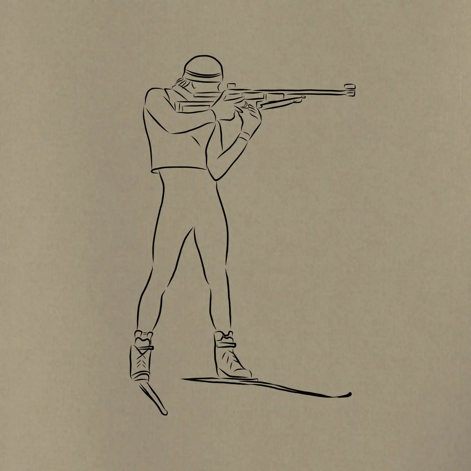 Biatlon střelba