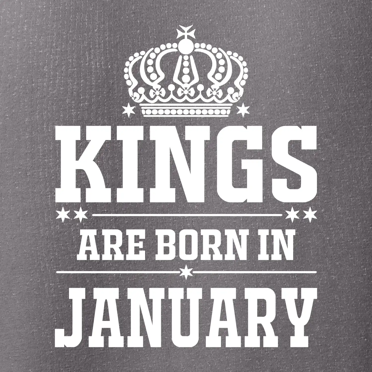 Kings are born in January