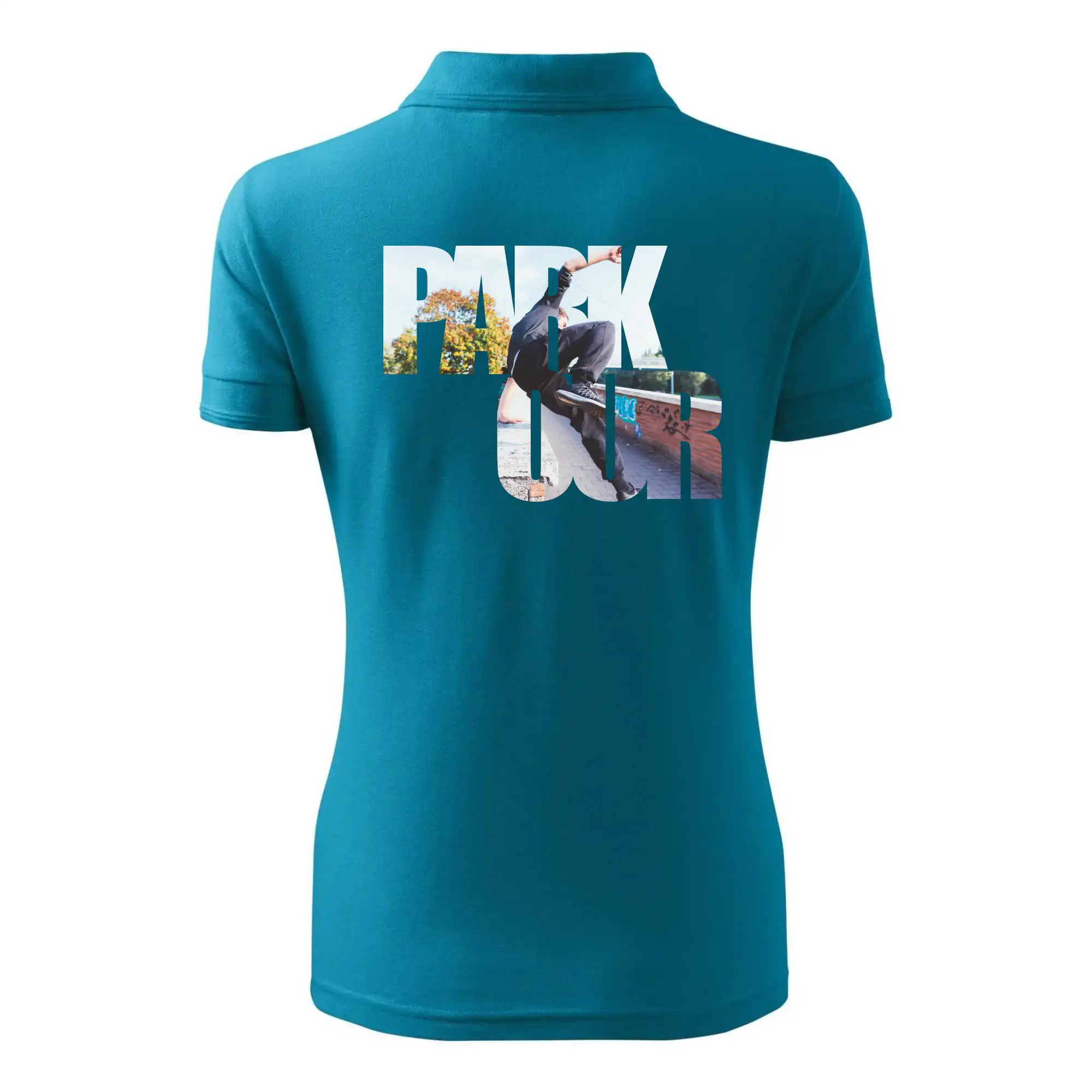 Parkour nápis ve městě