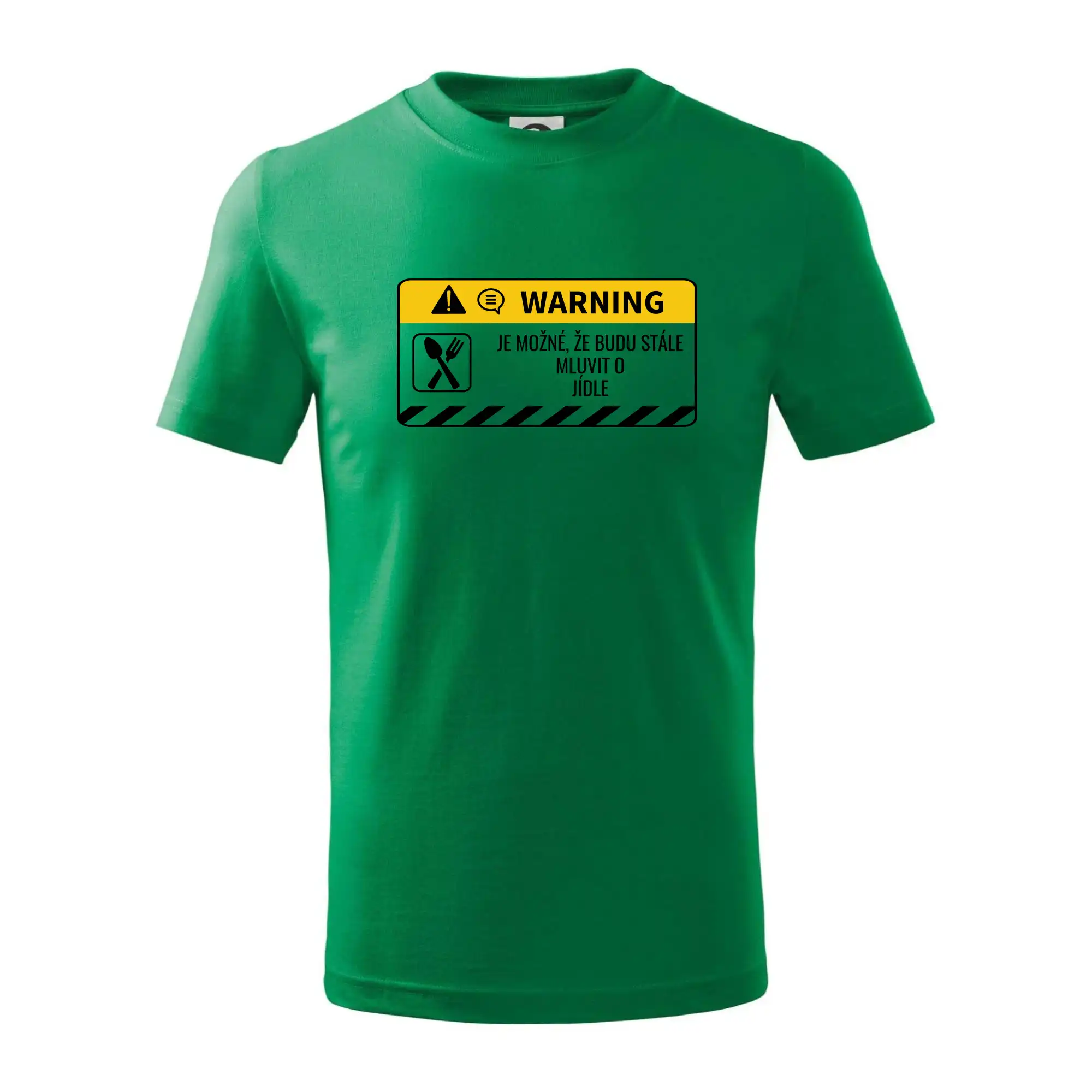 Warning mluvení - Jídlo