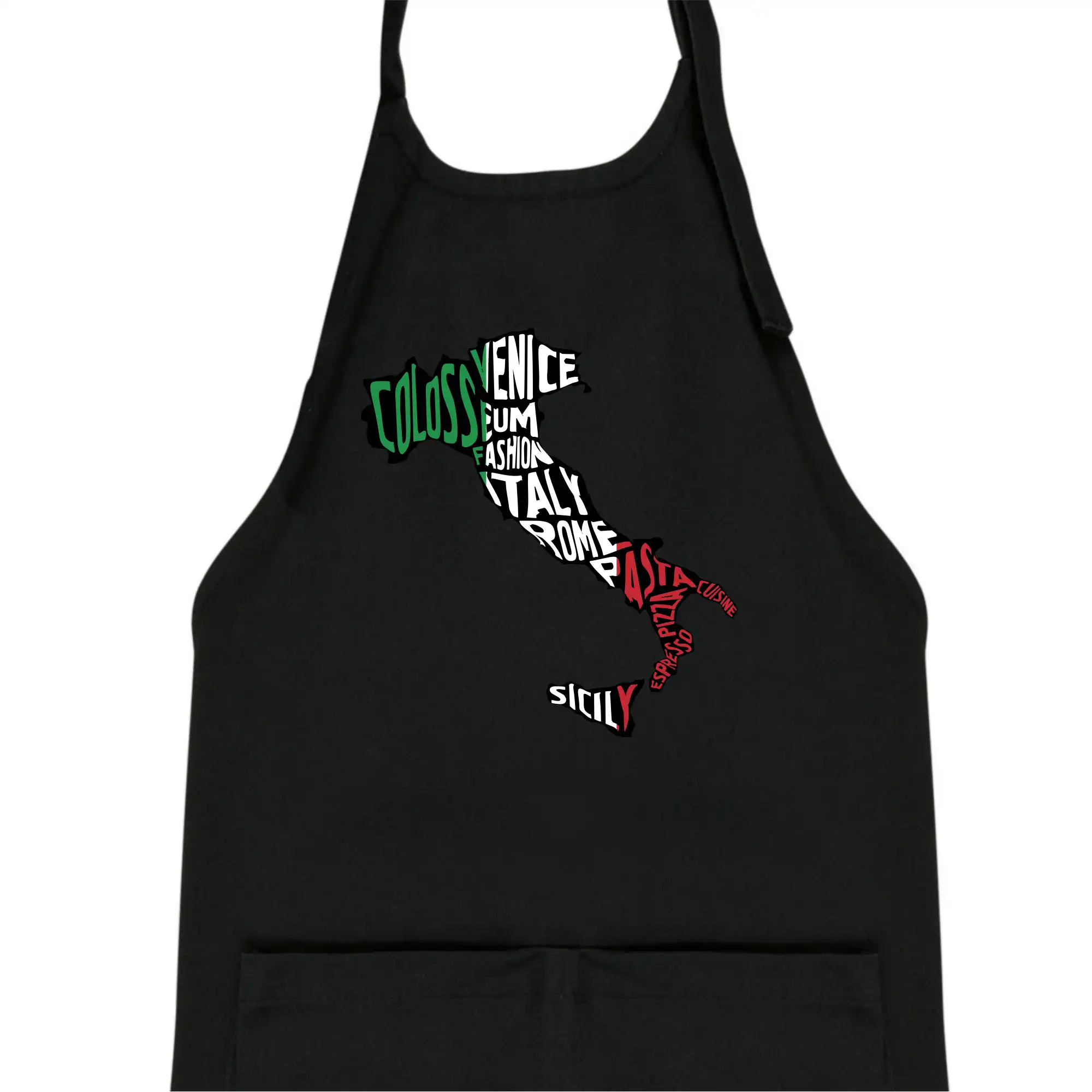 Mapy - názvy měst - Italie