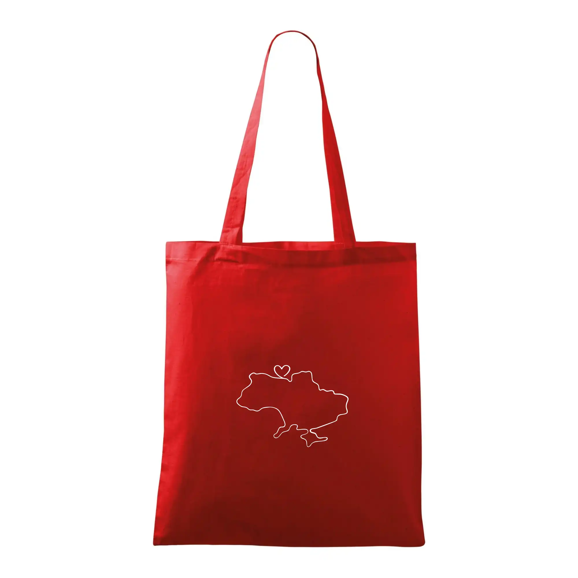 Mapa Ukrajiny - srdce