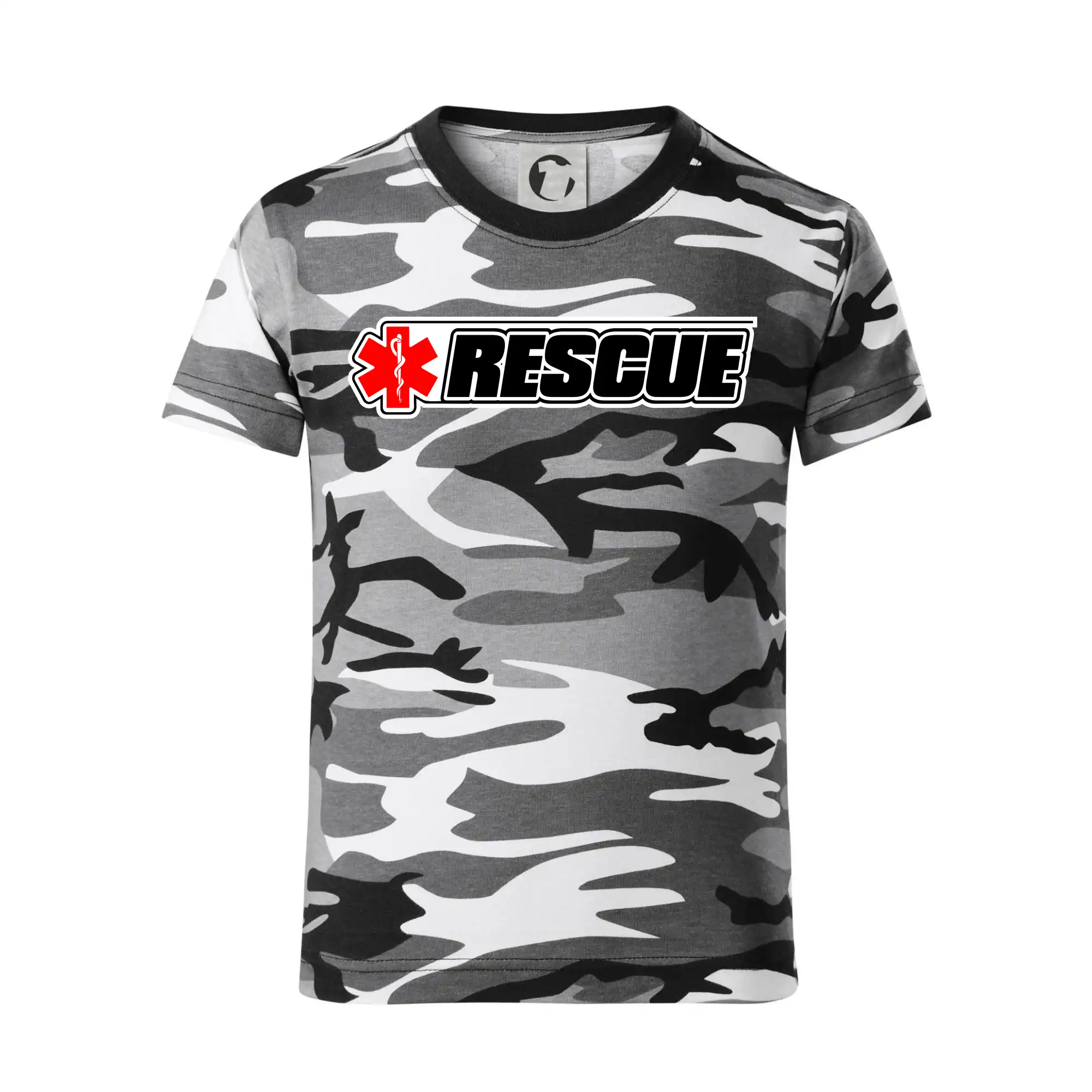 Záchranář rescue kříž červený