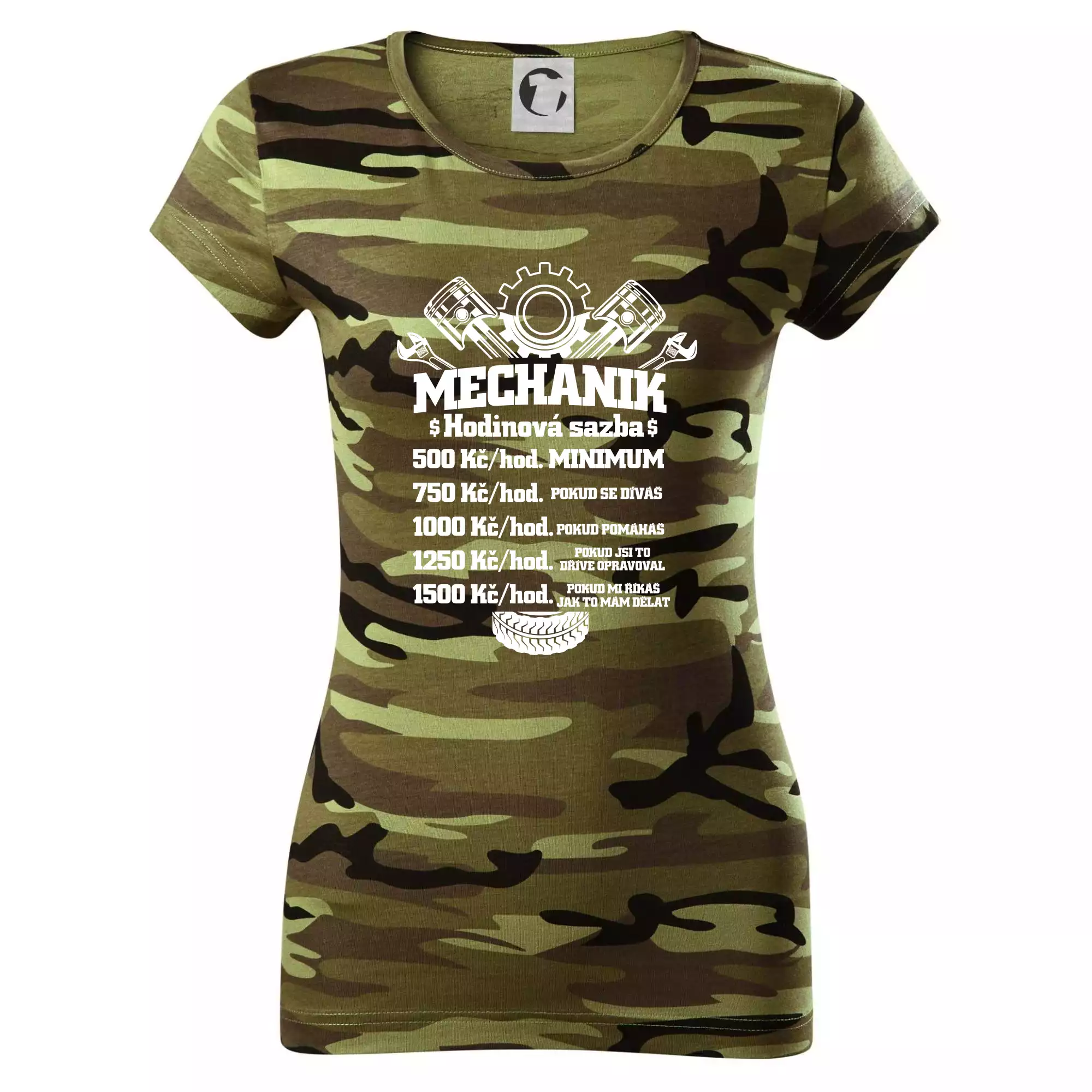 Mechanik - hodinová sazba