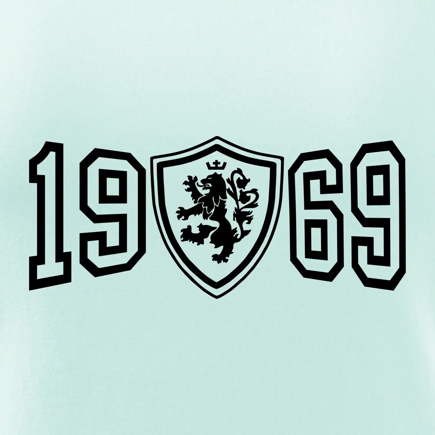 Narozeninový motiv - znak - 1969