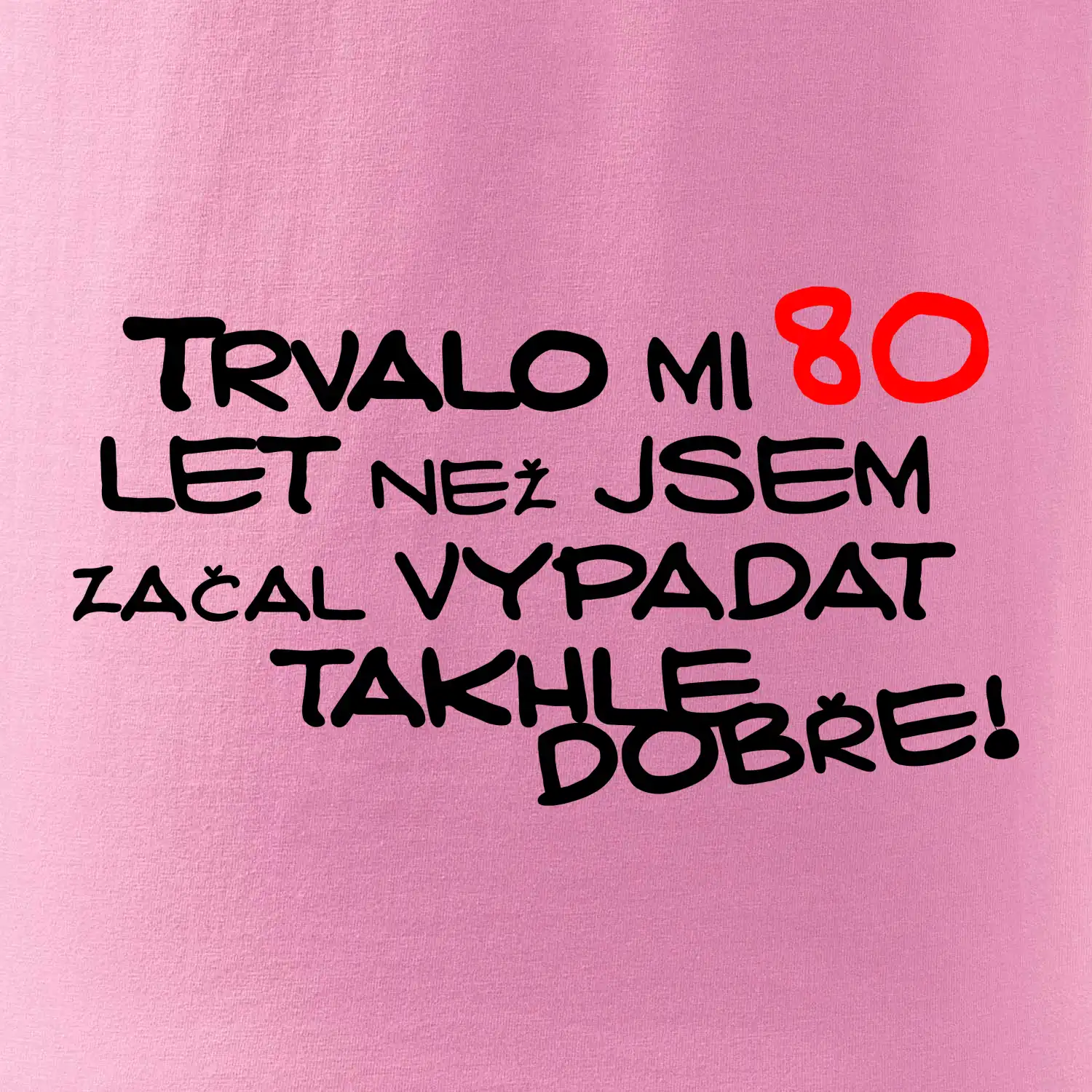Trvalo mi 80 let než jsem začal vypadat takhle dobře