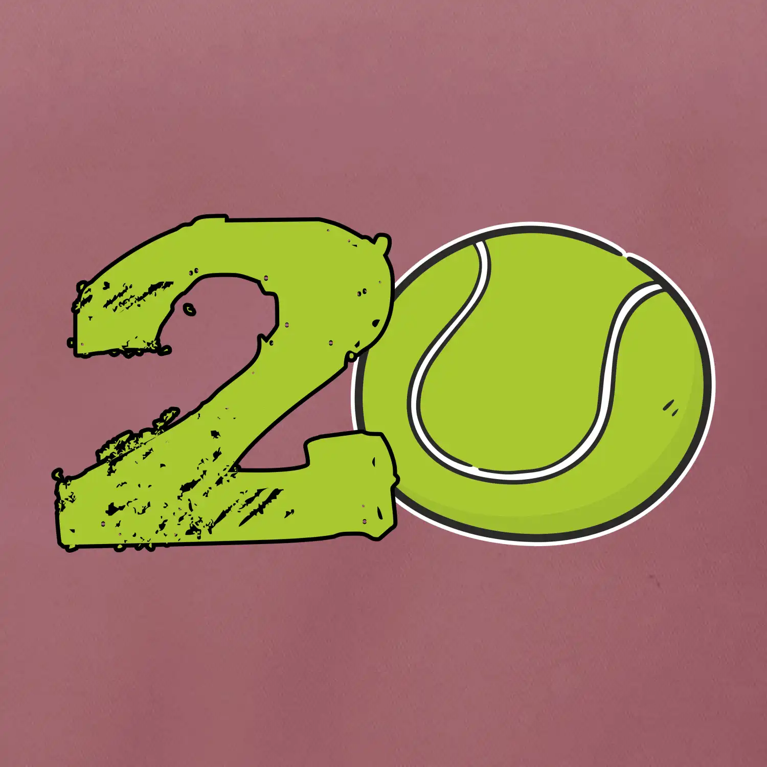 Tenis kulaté narozeniny 20