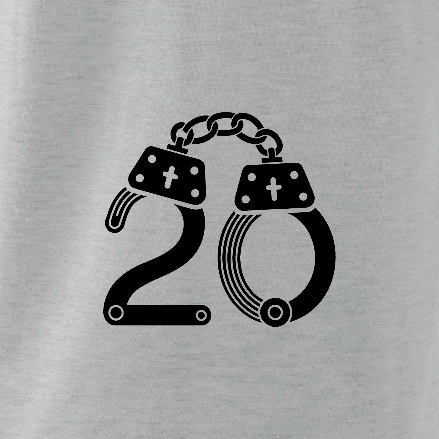 Narozeninové tričko pro policajta - pouta 20