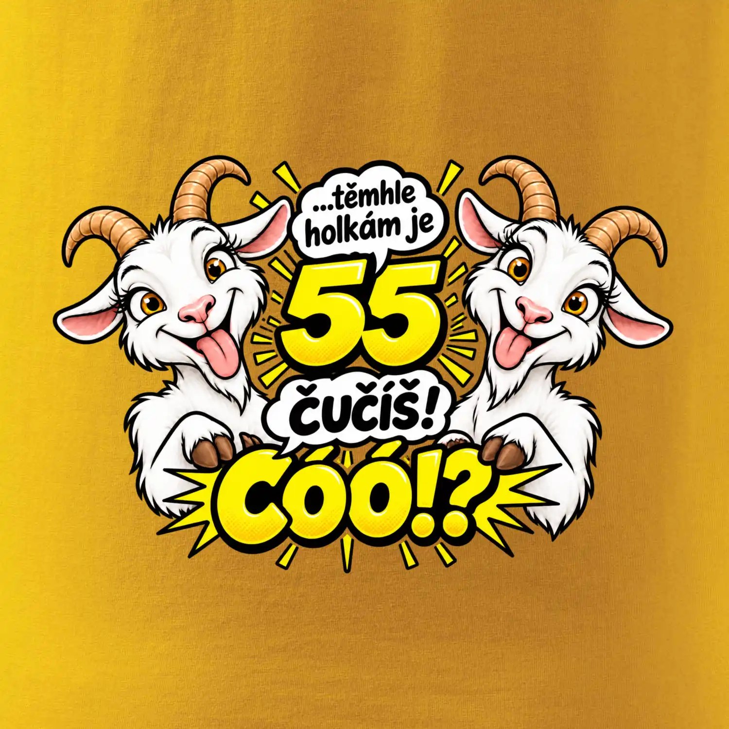 Těmhle holkám je 55, čučíš co?
