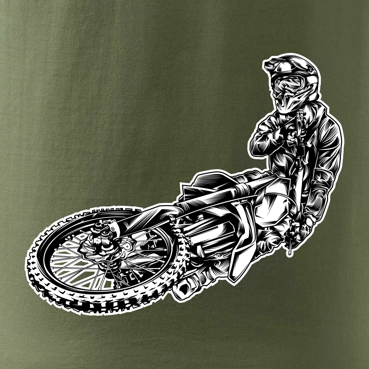 Motocross letec