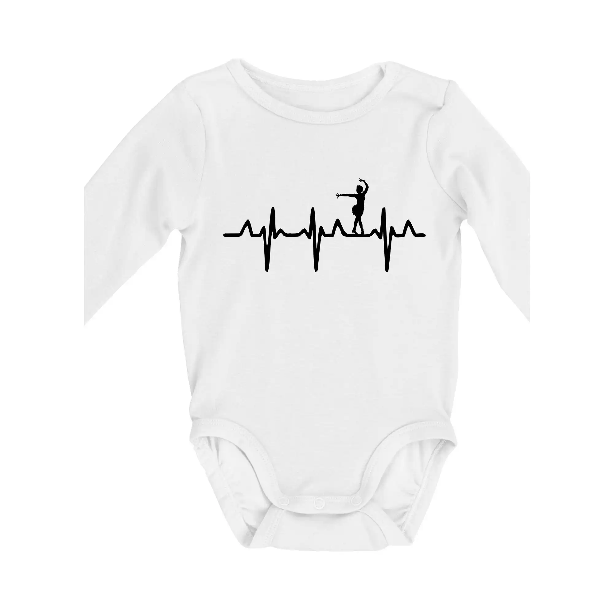 EKG tanečnice salsy