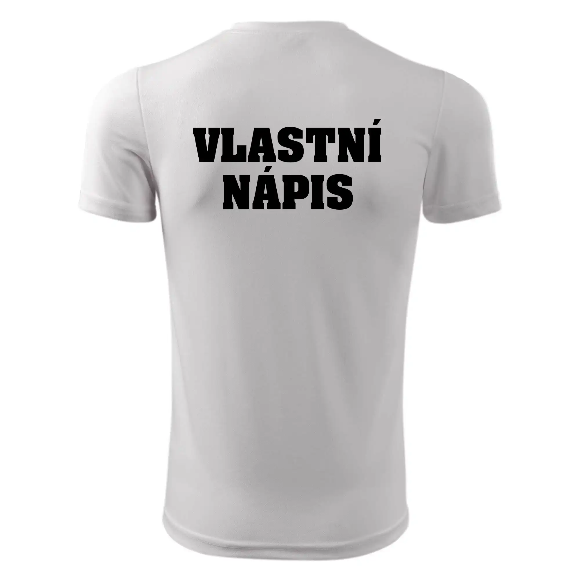 Hvězda života - vlastní nápis vpředu a vzadu