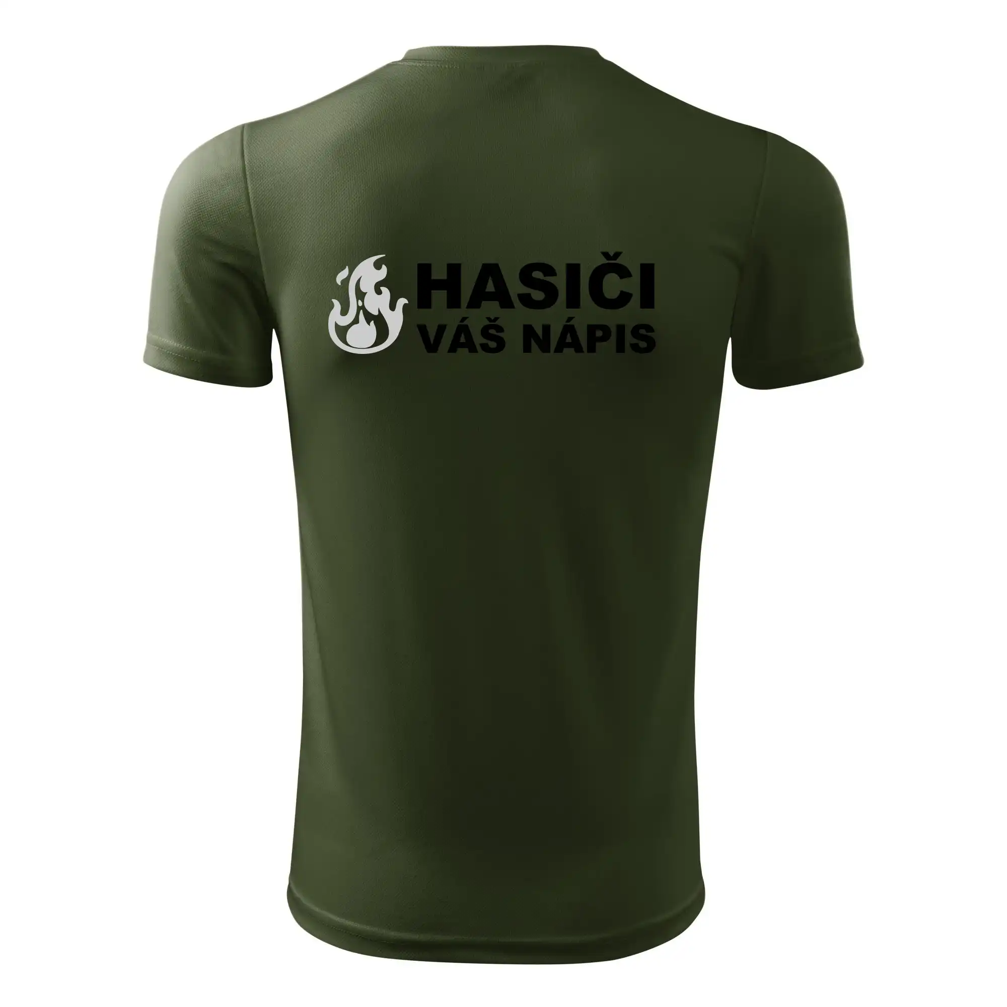 Hasiči REFLEXNÍ (oheň, Firesport, název sboru - vlastní nápis)