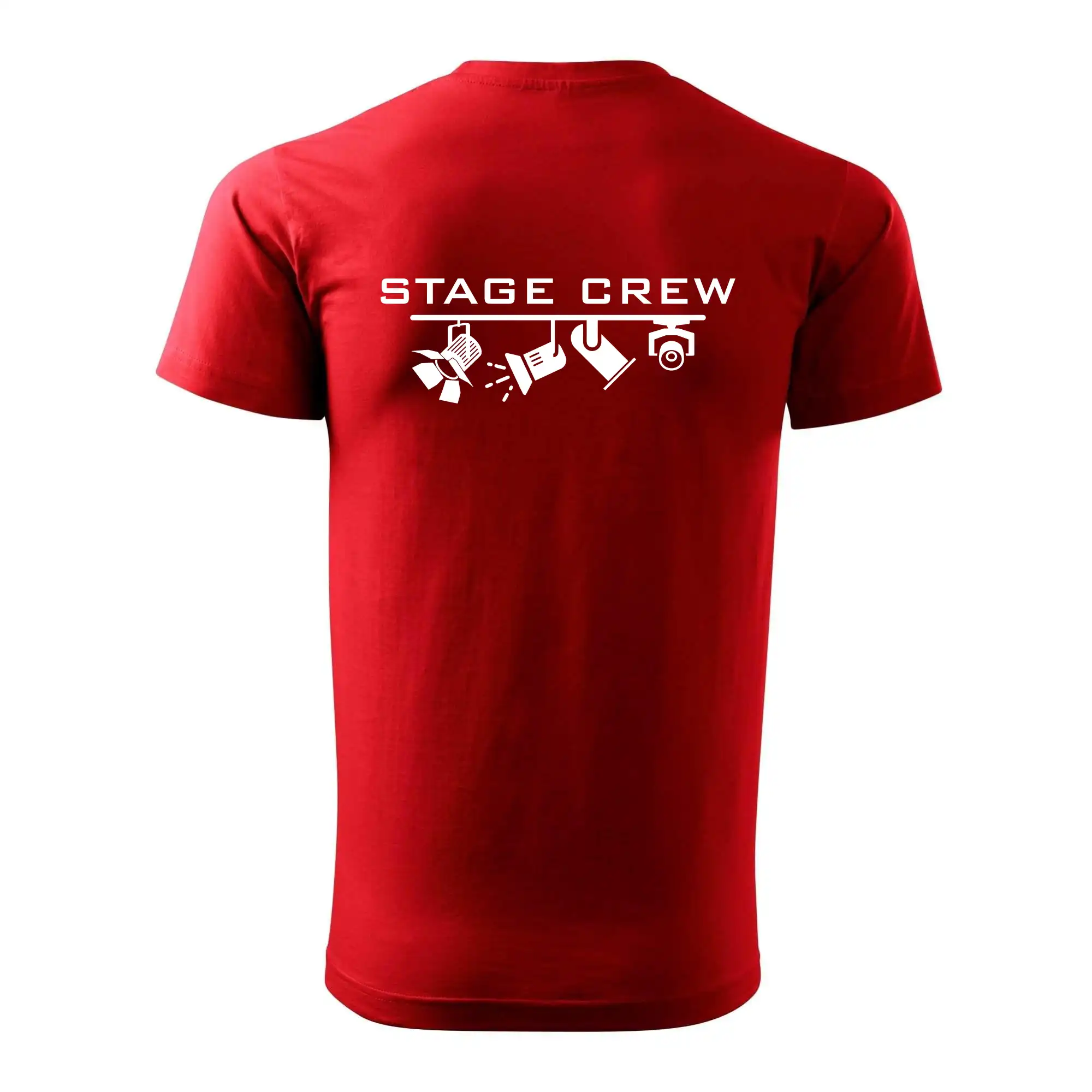 Jméno a nápis na zádech - stage crew