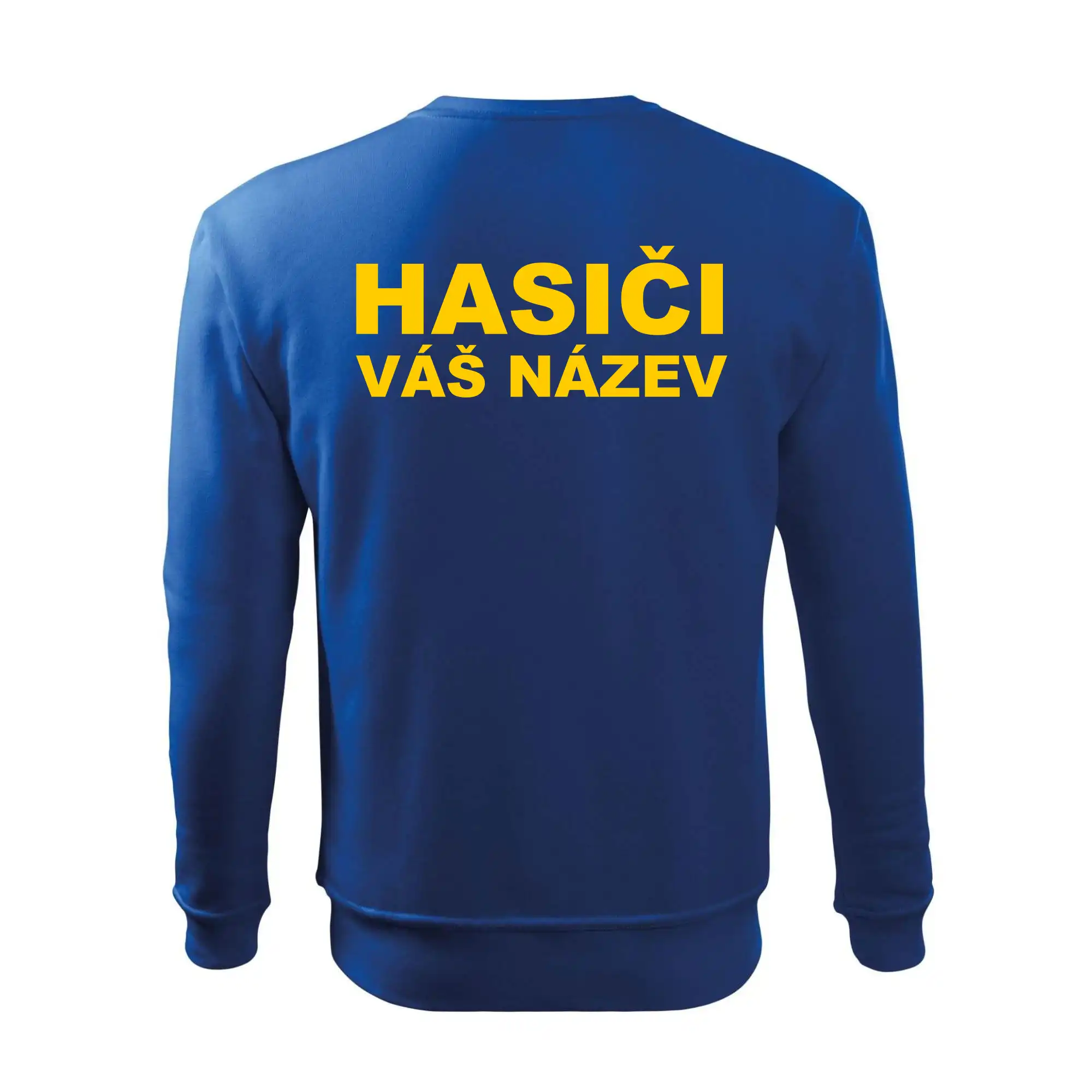 Hasiči - žlutý nápis - váš název sboru