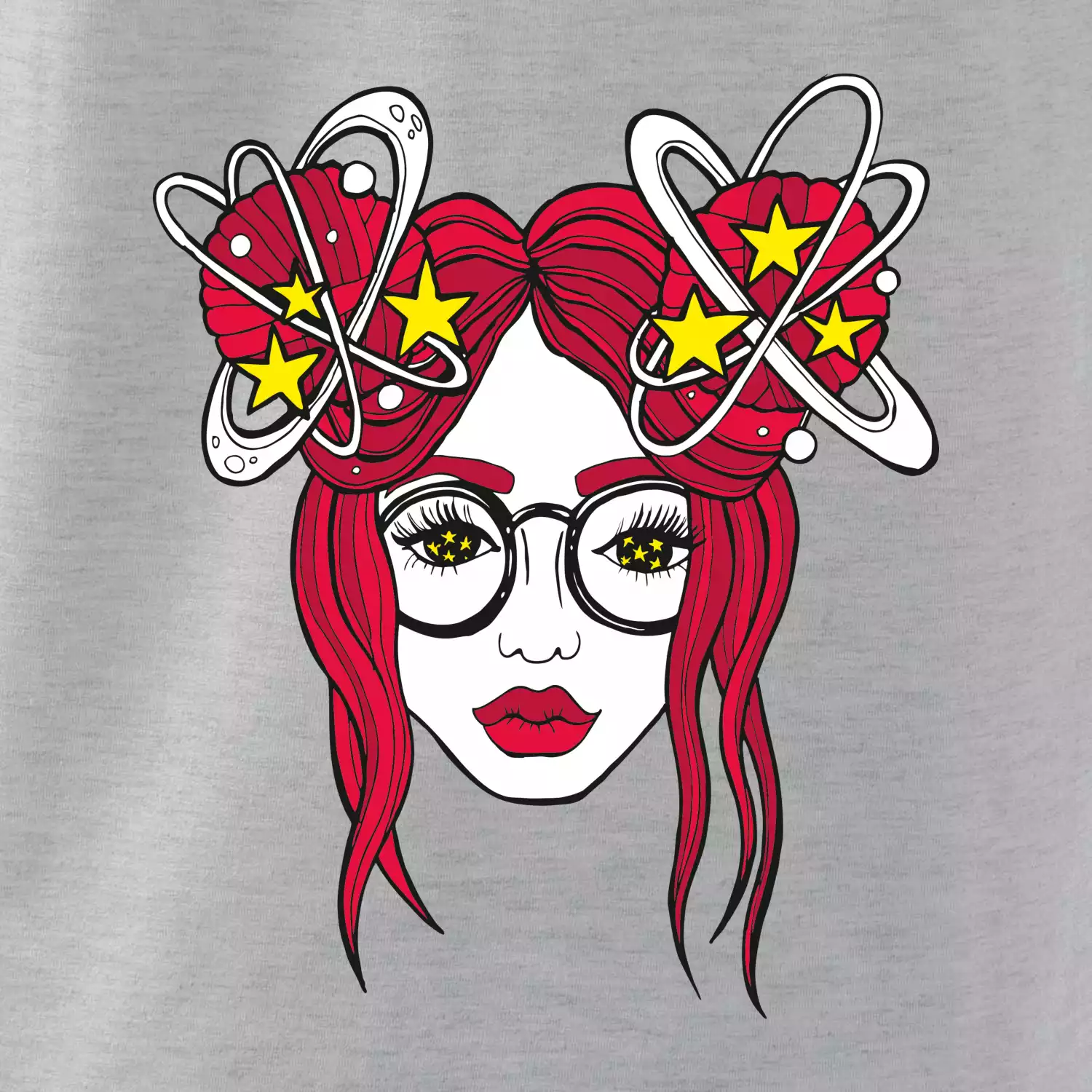 Magická červenovláska (Pecka design)