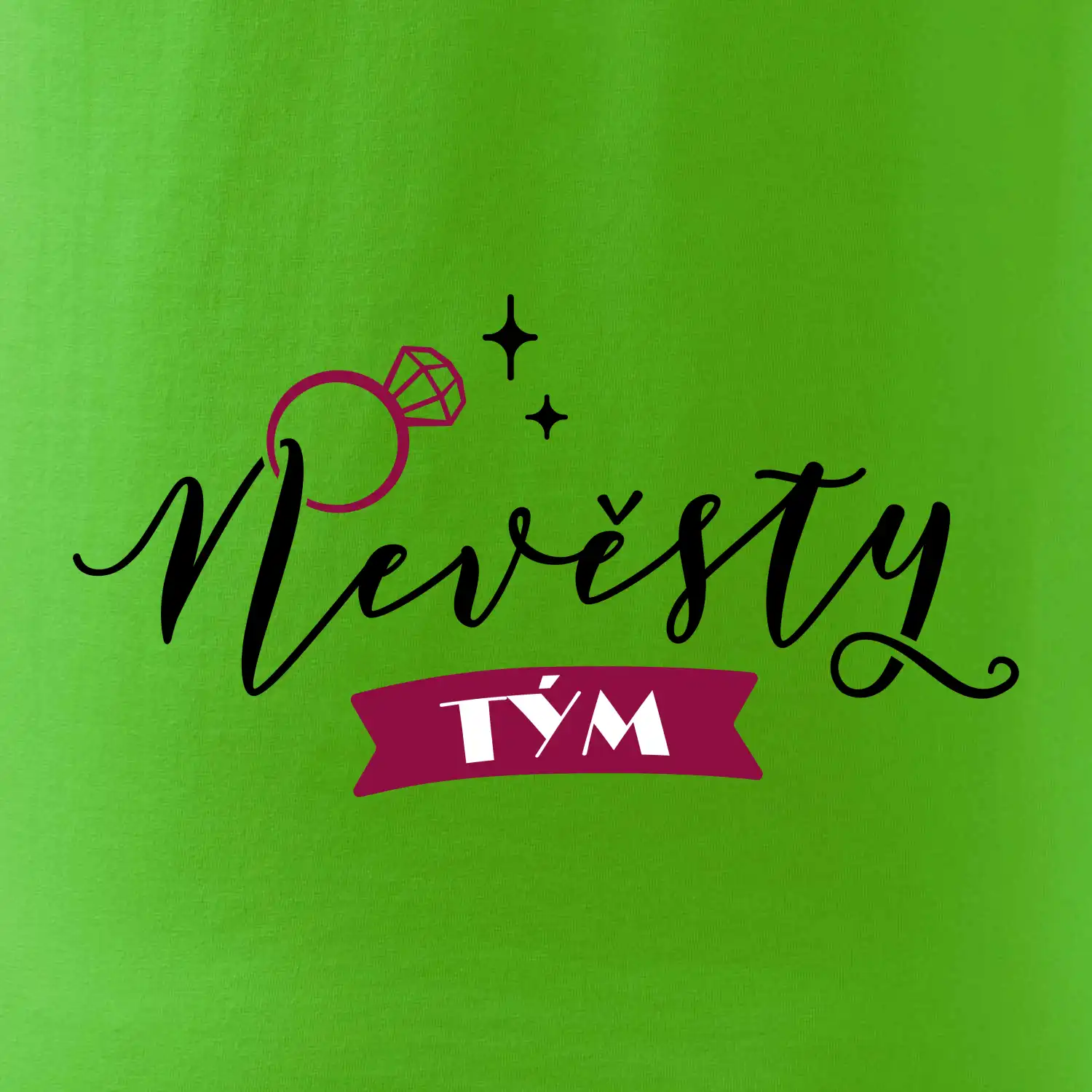 Nevěsty tým prsten