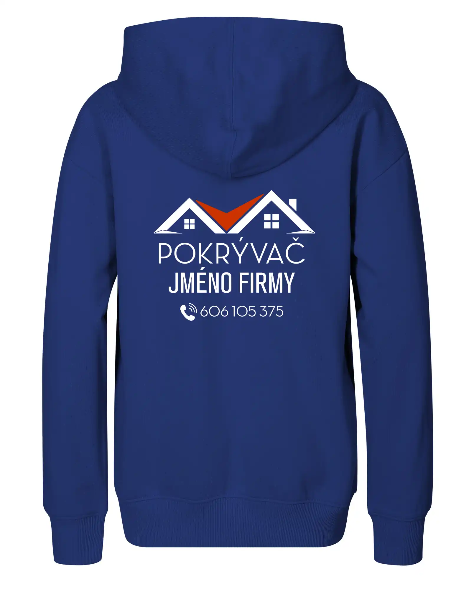 Tričko pro pokrývače - Dvě střechy