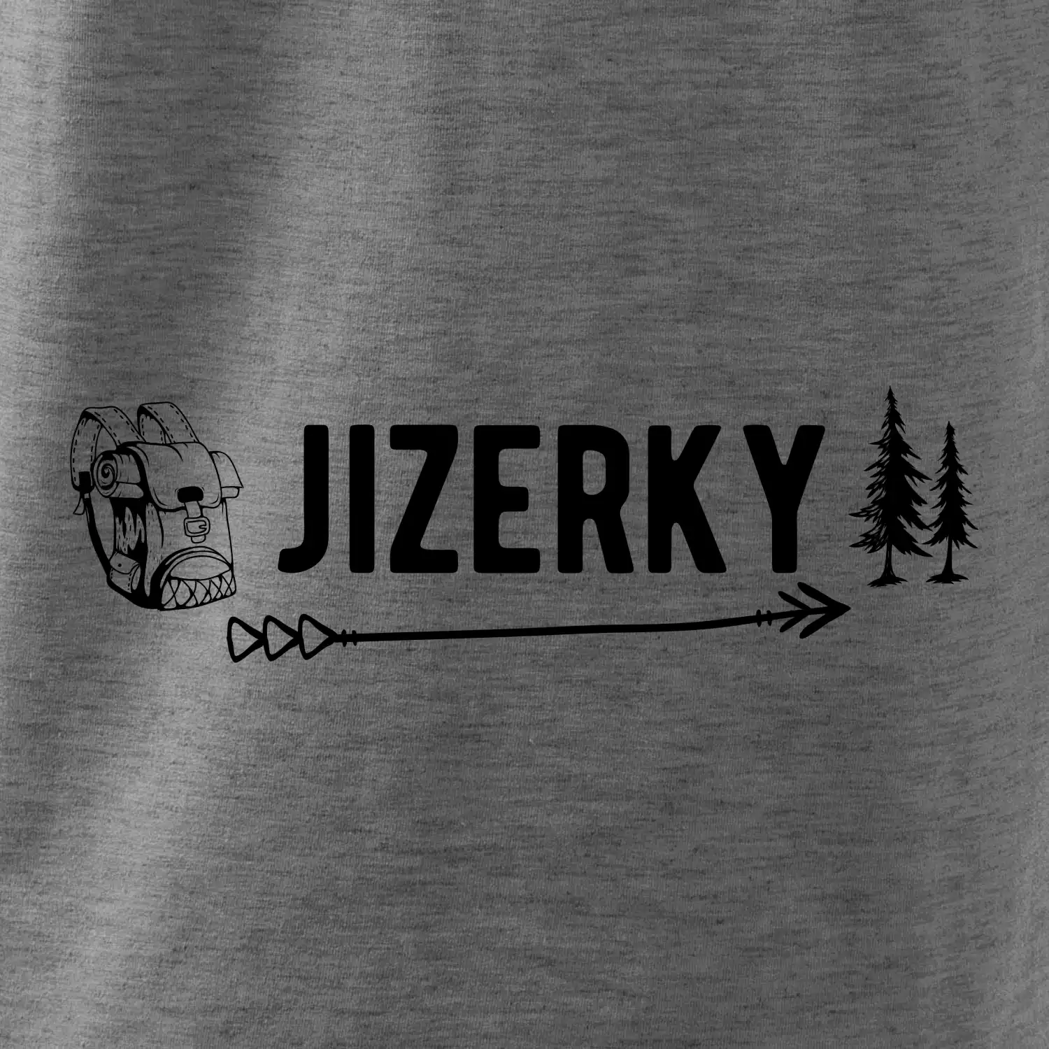 Jizerky nápis